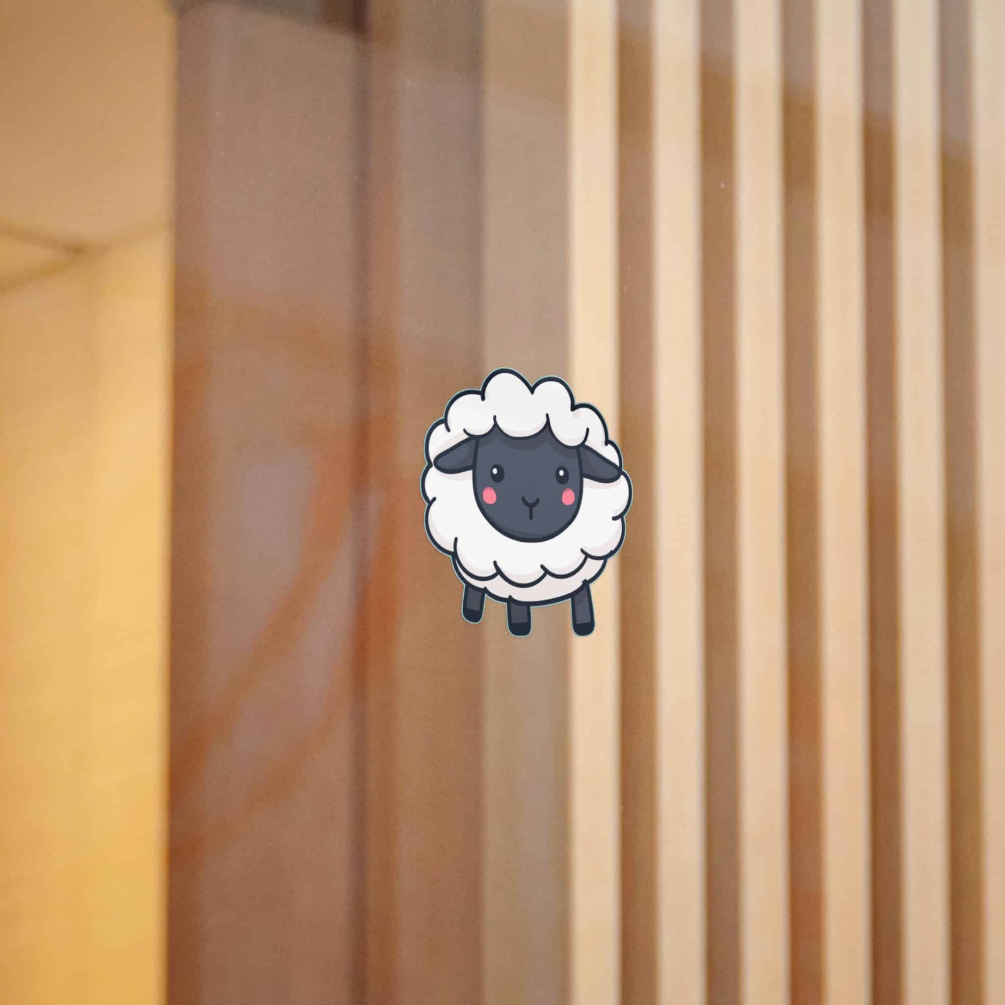 Sheep Vector Cute (1) Die Cut Stickers Dtf - Image 10