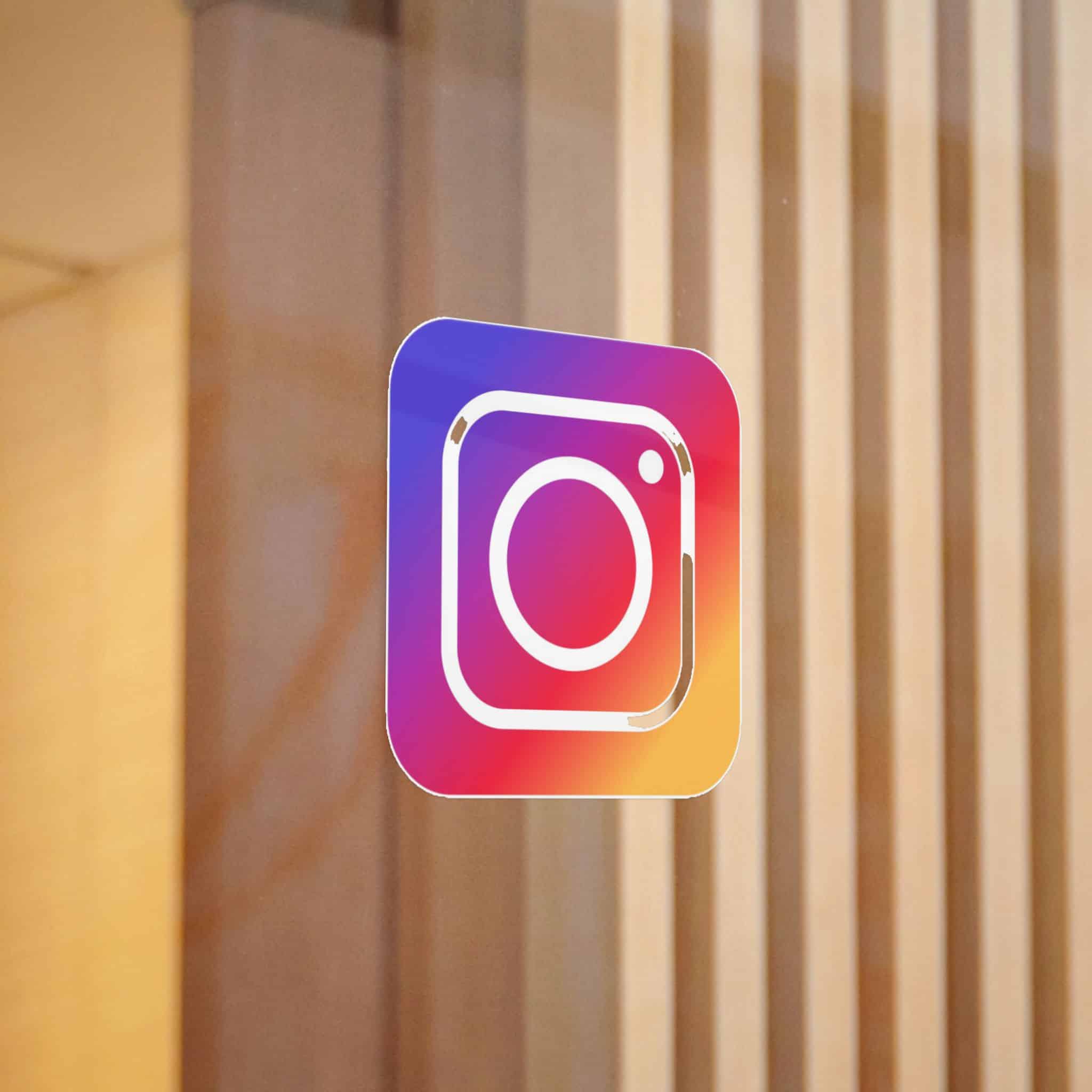 Instagram Icon Die Cut Stickers Dtf - Image 12