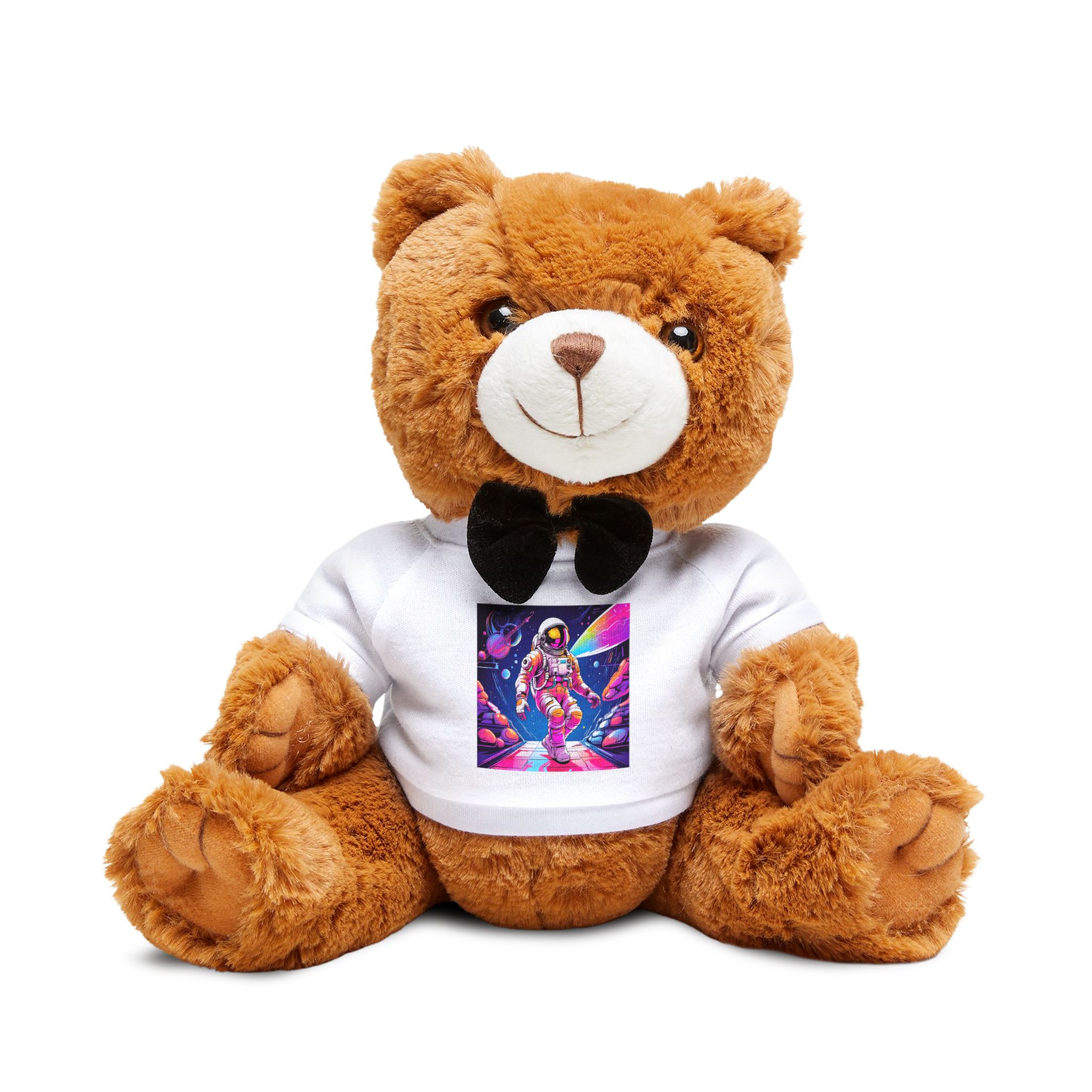 Astronaut 21 Teddy Bear With T Shirt