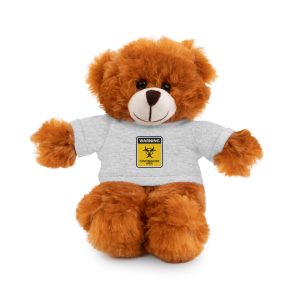 Warning Contaminated Area Stuffed Animals With Tee