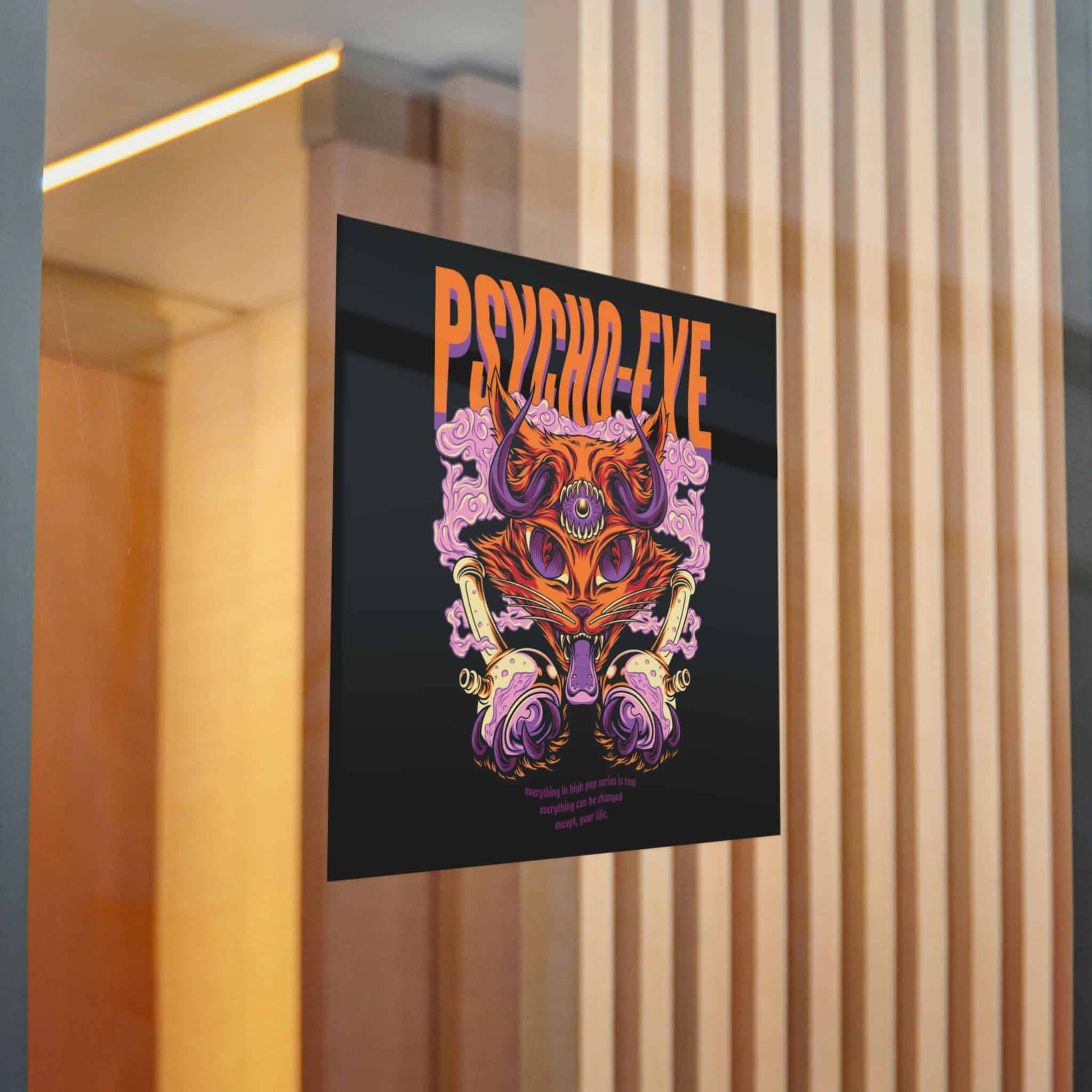 Psycho Eye Die Cut Stickers Dtf - Image 22