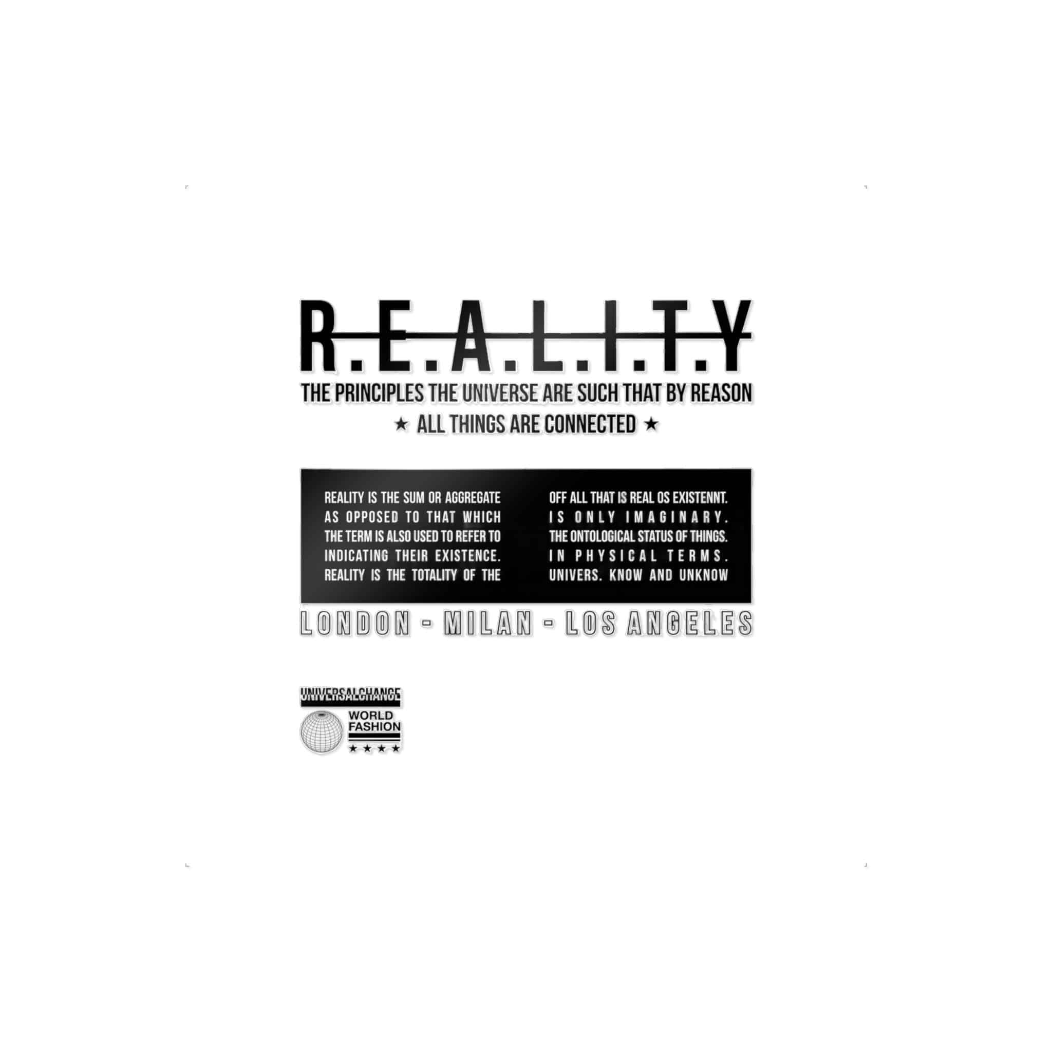 Reality Universal Change Simple Vintage Fashion Die Cut Stickers Dtf - Image 25