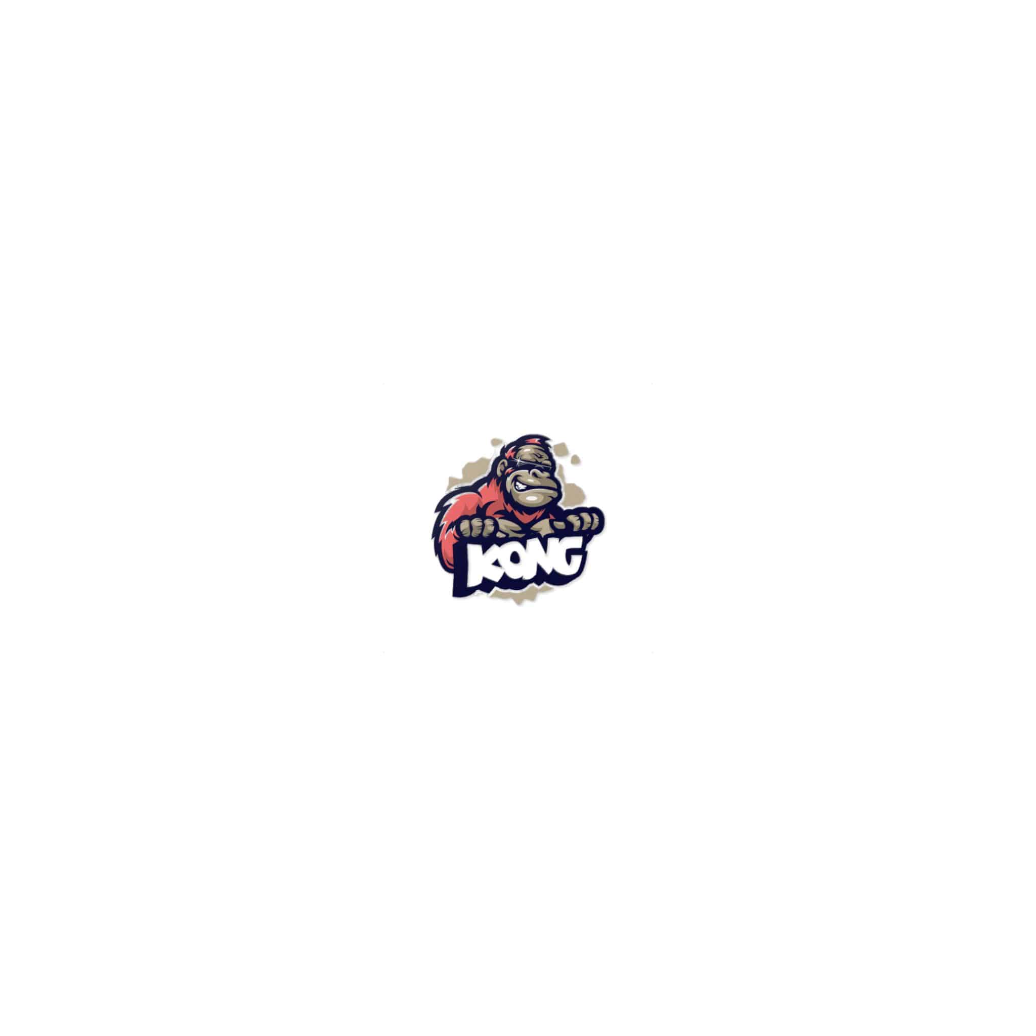 Kong Mascot Die Cut Stickers Dtf - Image 7