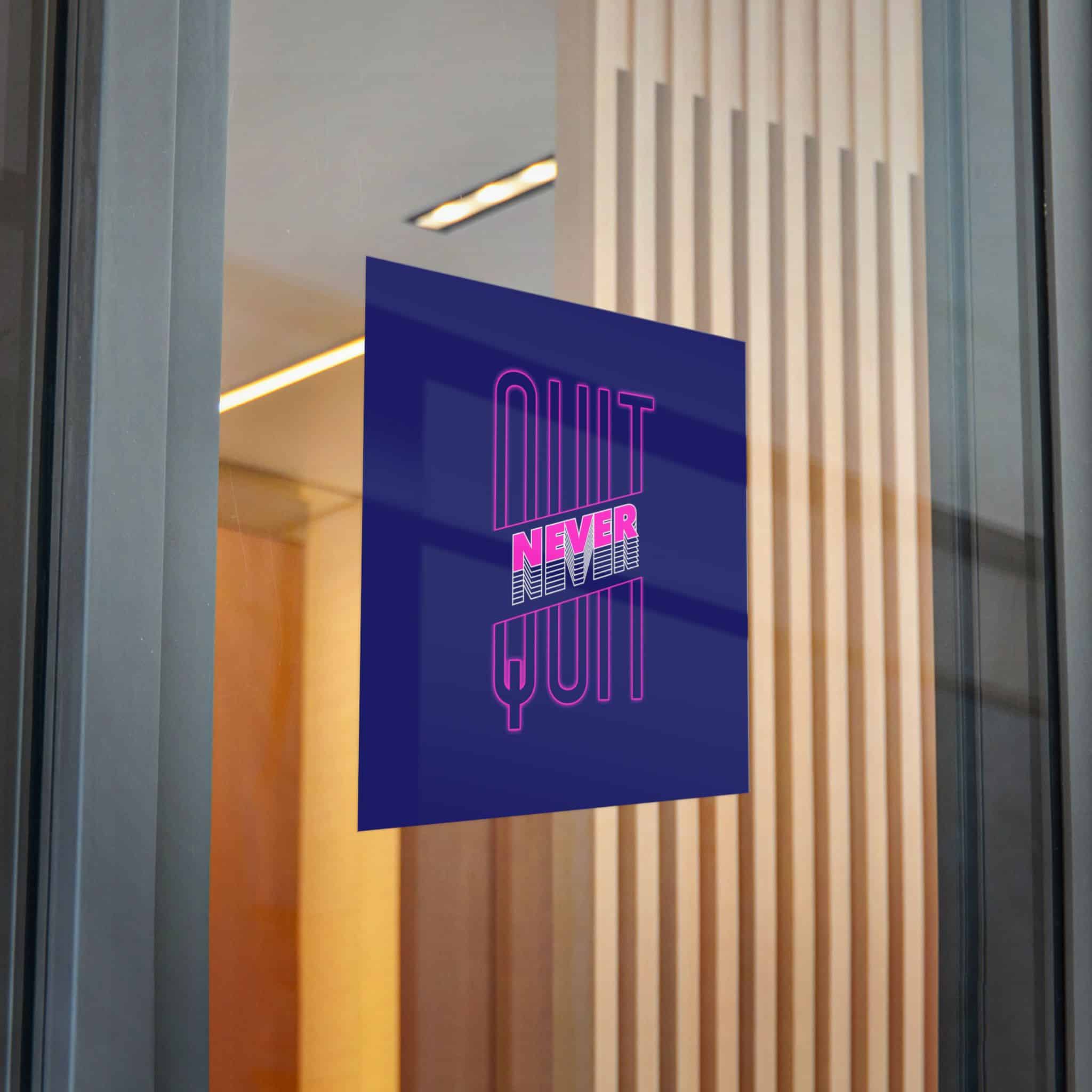 Never Quite Slogan Simple Vintage Fashion Die Cut Stickers Dtf - Image 28