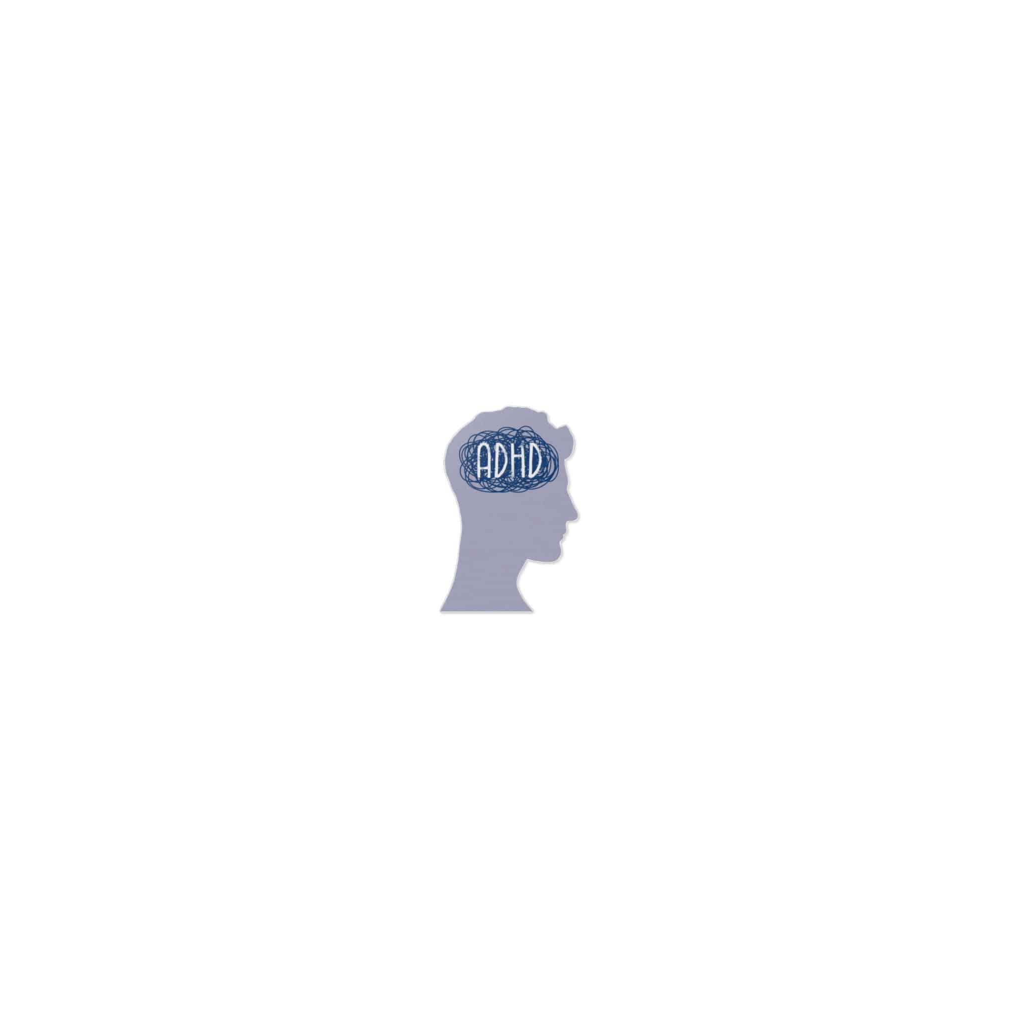 Man Adhd Die Cut Stickers Dtf - Image 7