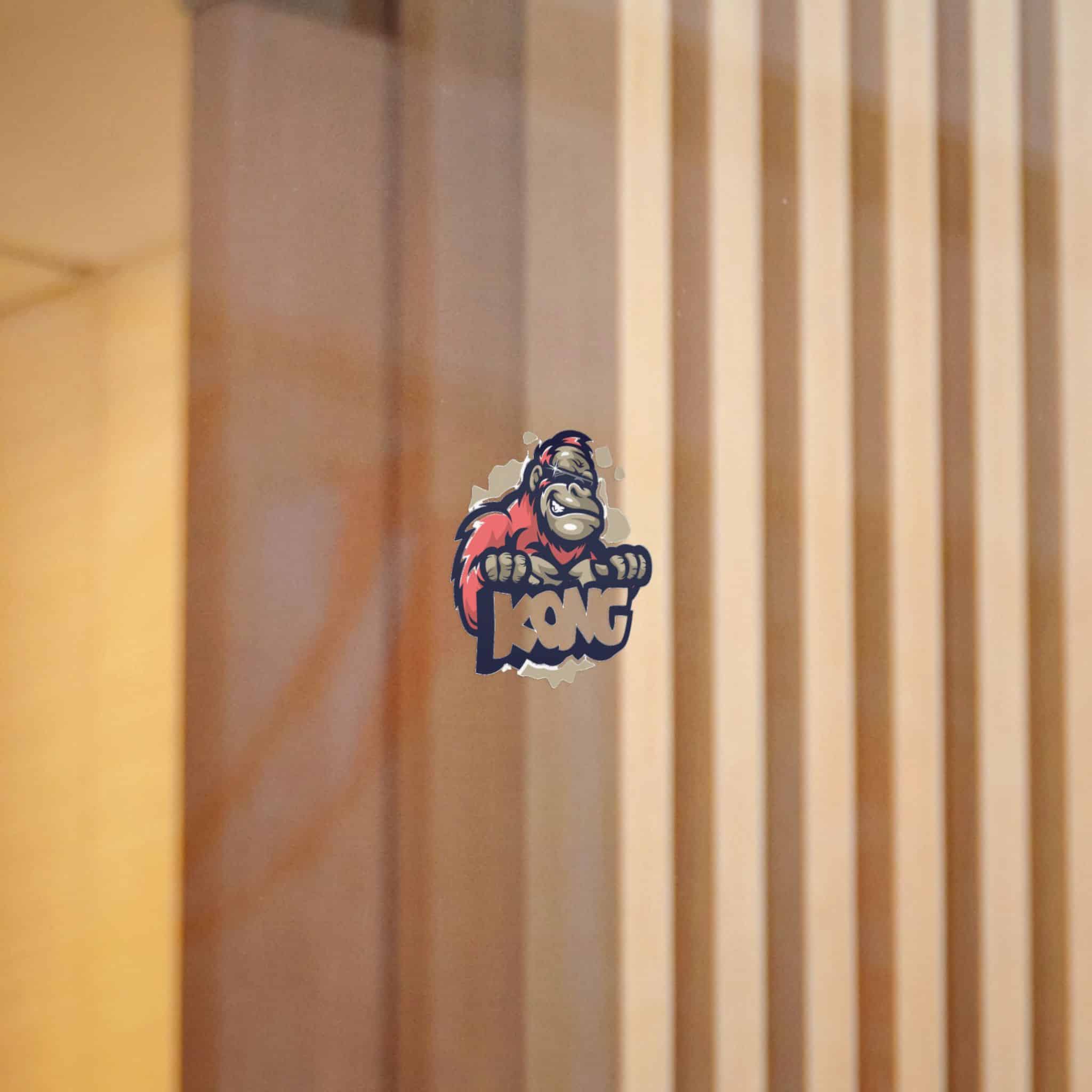 Kong Mascot Die Cut Stickers Dtf - Image 4