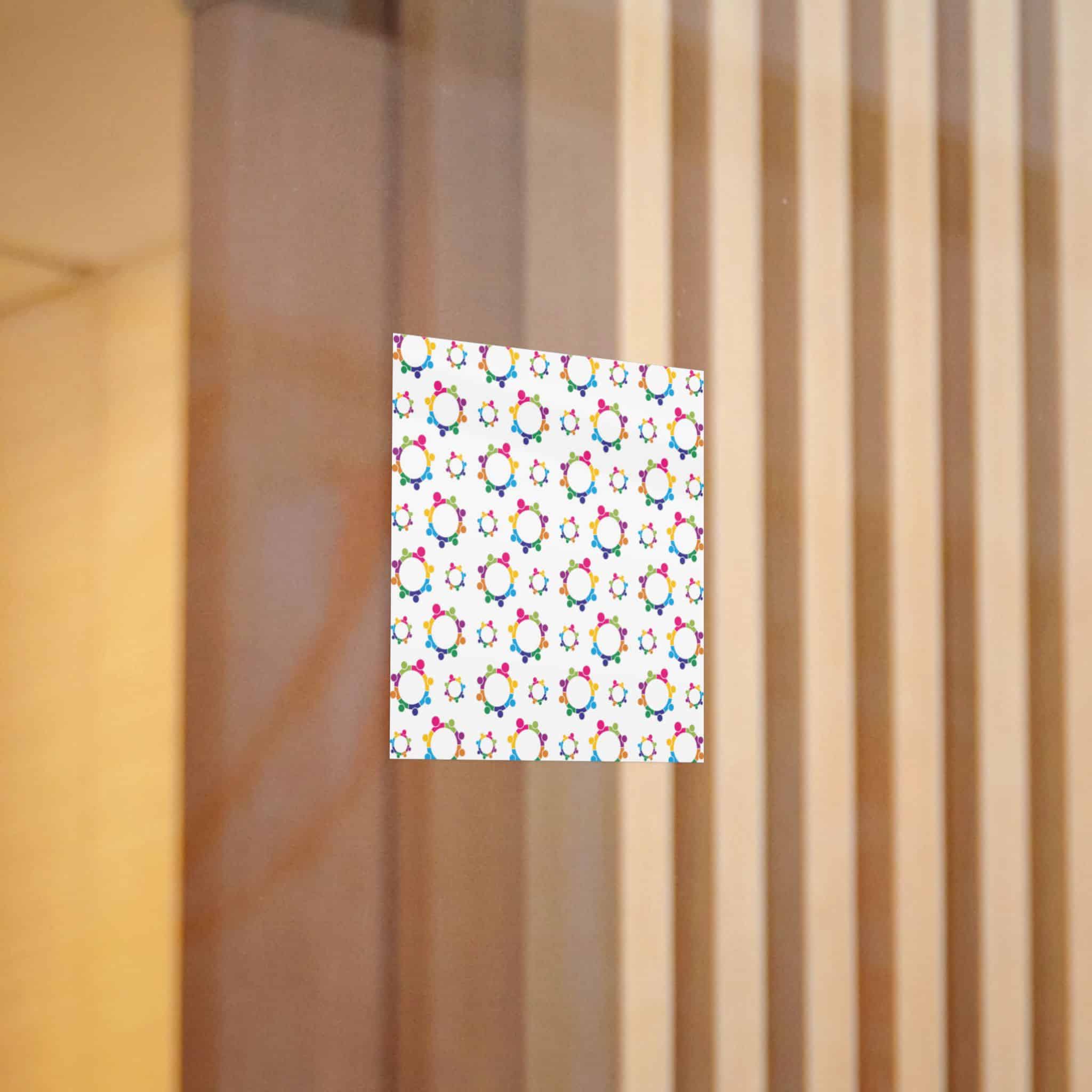 Network Favorable Trendy Multicolor Repeating Pattern Vector Illustration Background Die Cut Stickers Dtf - Image 4