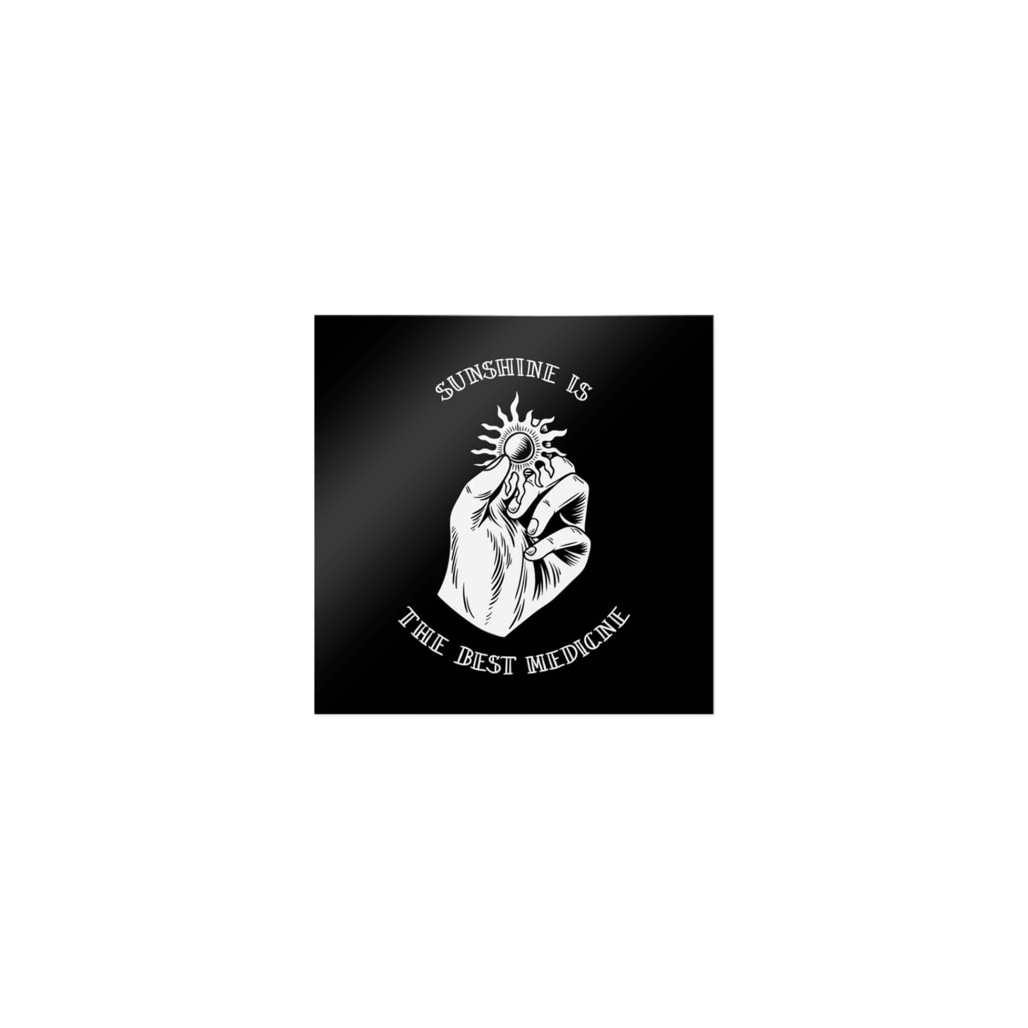 Sunshine Is the Best Medicine Die Cut Stickers Dtf - Image 9