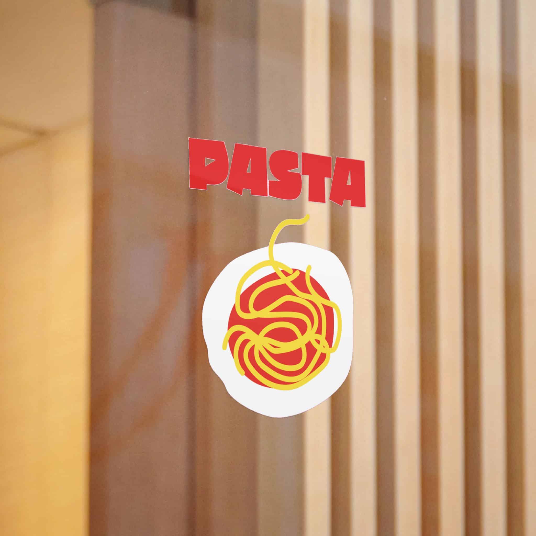 Pasta Copia Die Cut Stickers Dtf - Image 12