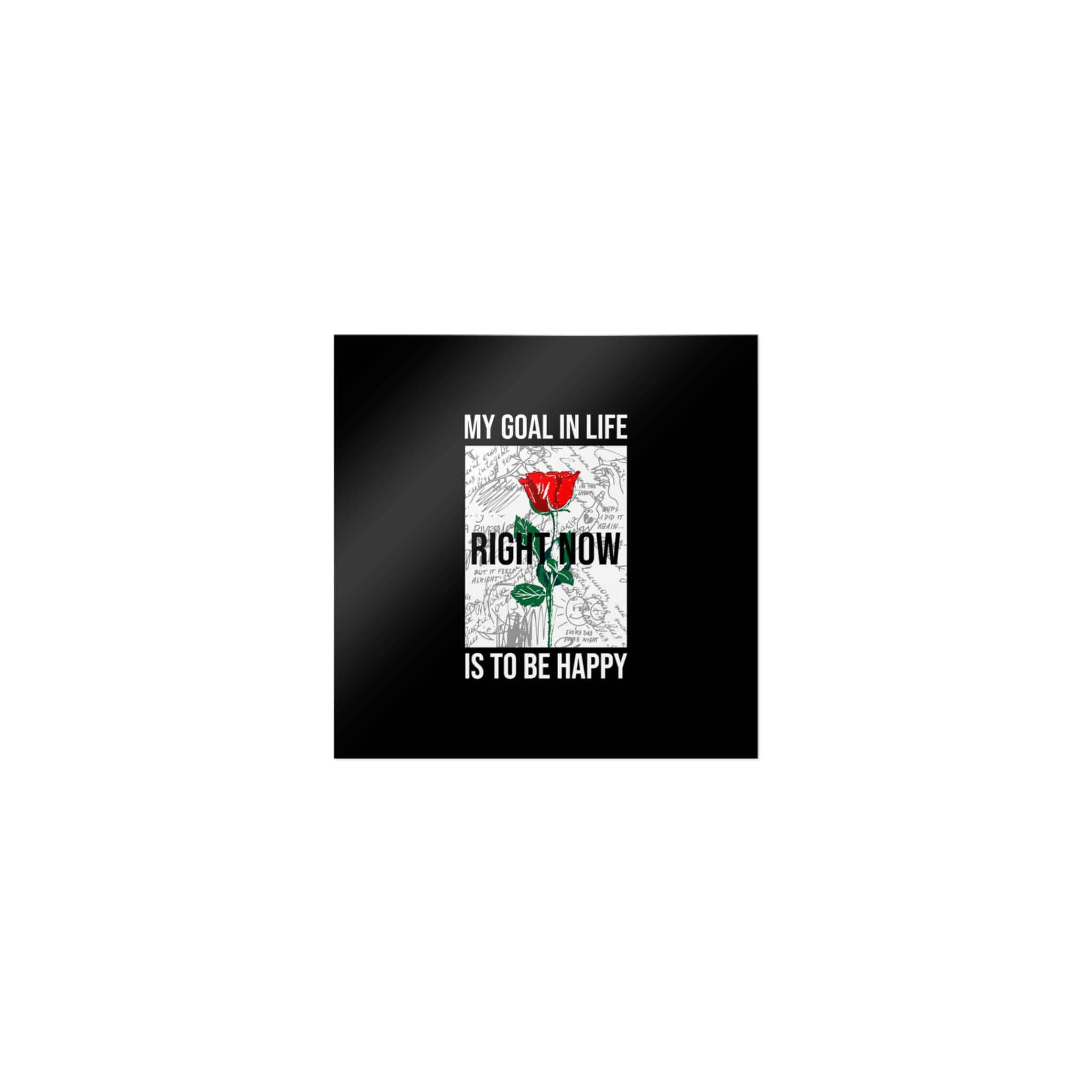 My Goal In Life Slogan Simple Vintage Fashion Die Cut Stickers Dtf - Image 9