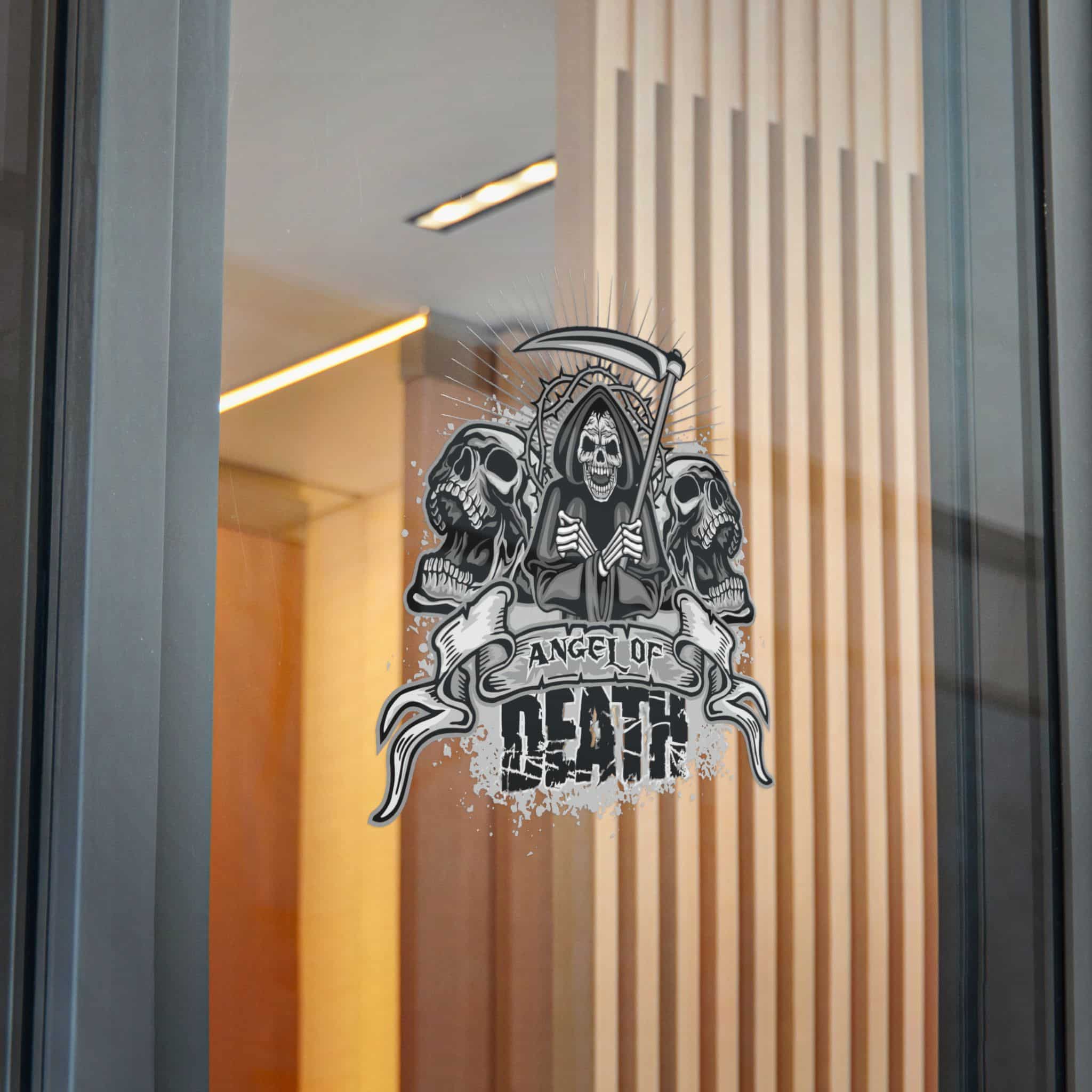 Gothic Sign With Skull Grunge Vintage Design T Shirts (11) Die Cut Stickers Dtf - Image 30
