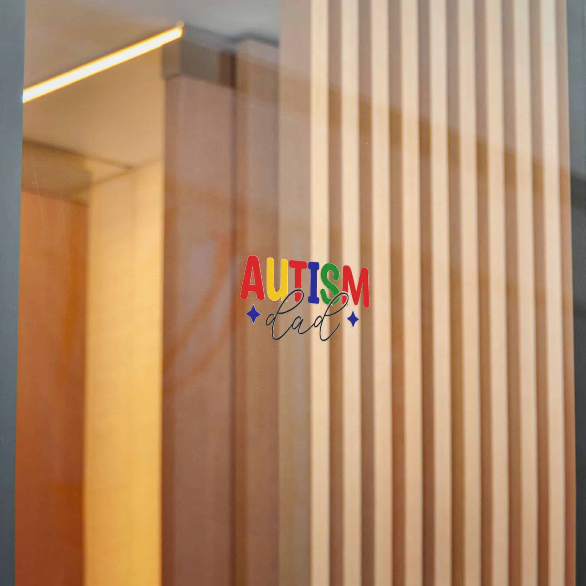 Autism Dad Die Cut Stickers Dtf - Image 18