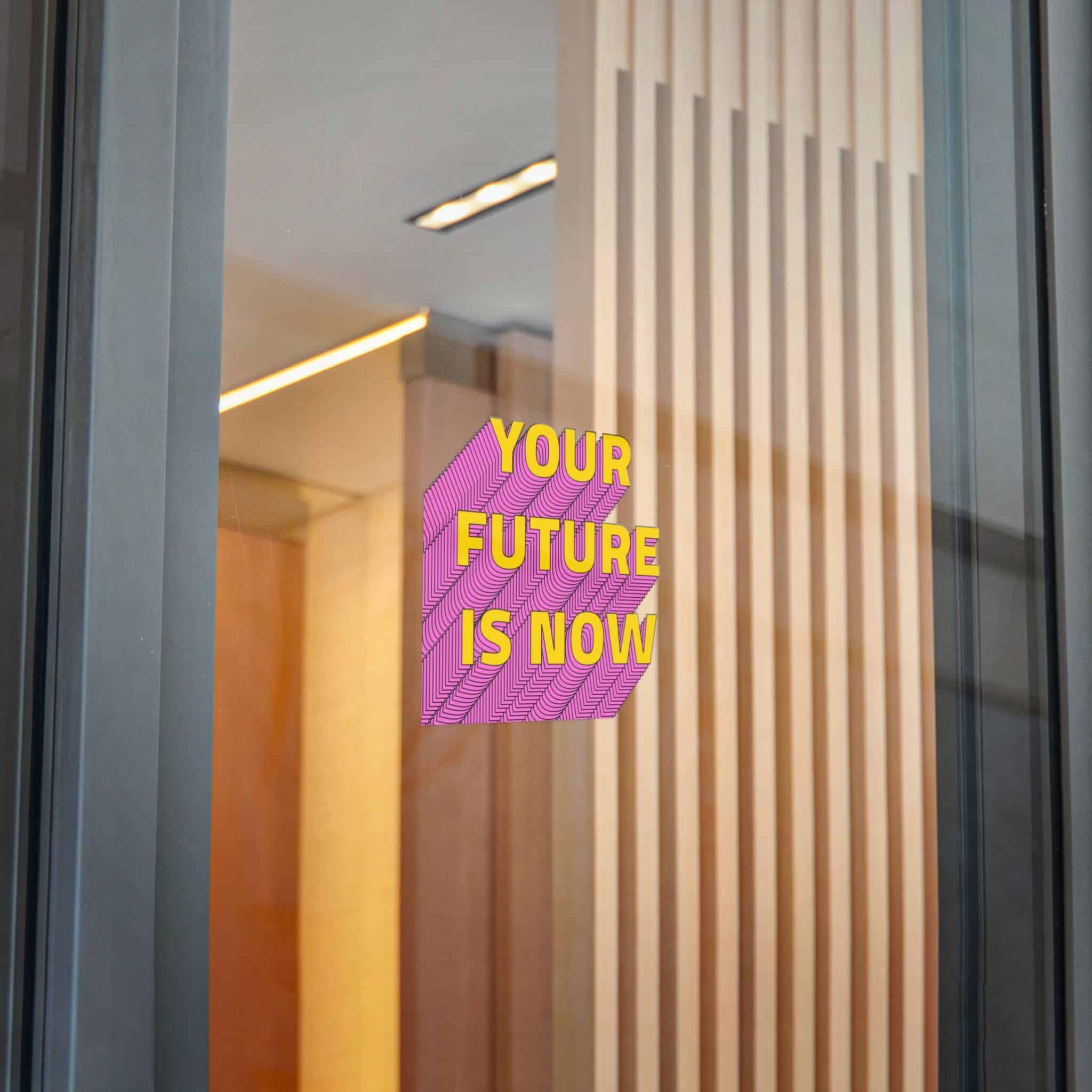Your Future Is Now Layered Text Png Typography Retro Word Die Cut Stickers Dtf - Image 24