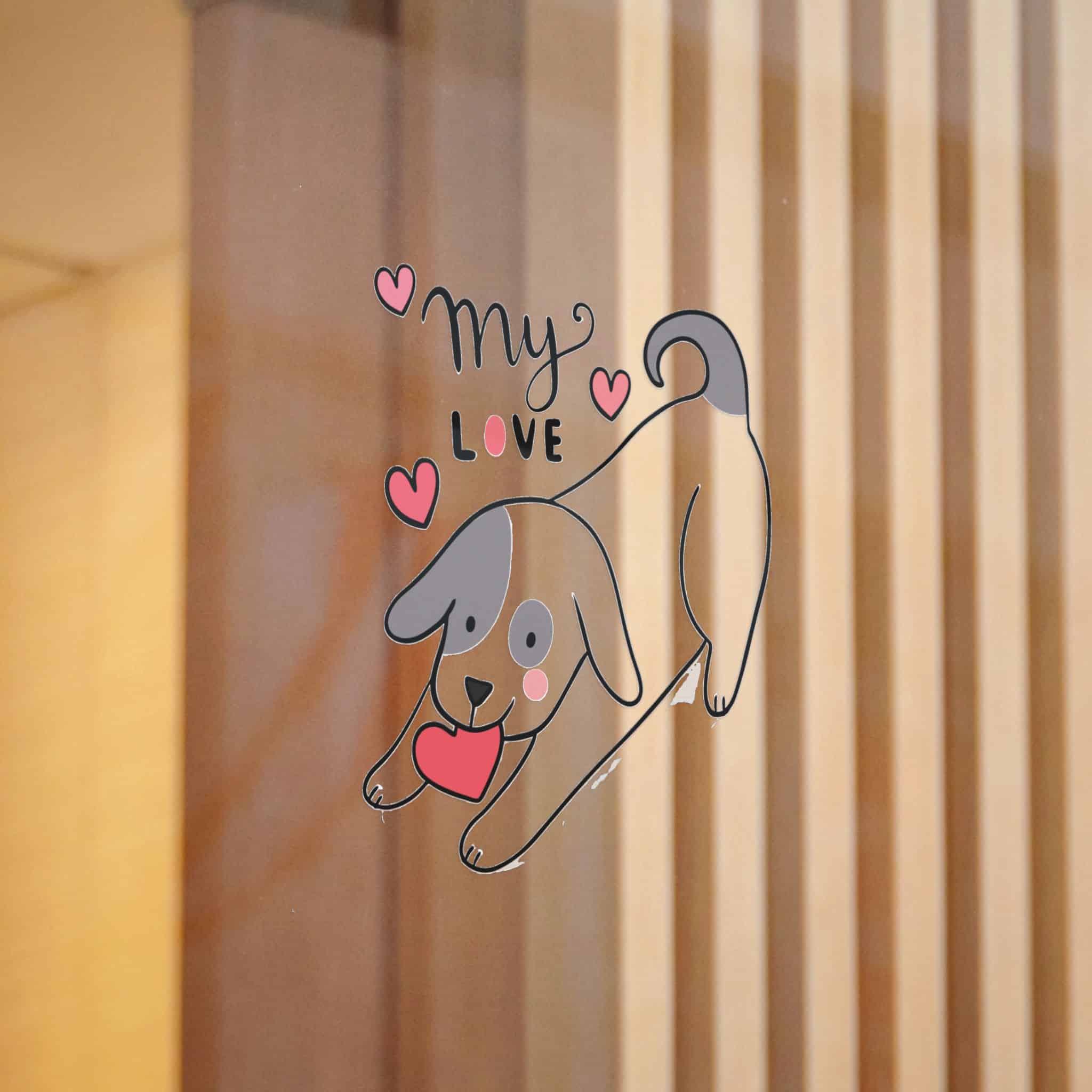 My Love Die Cut Stickers Dtf - Image 12
