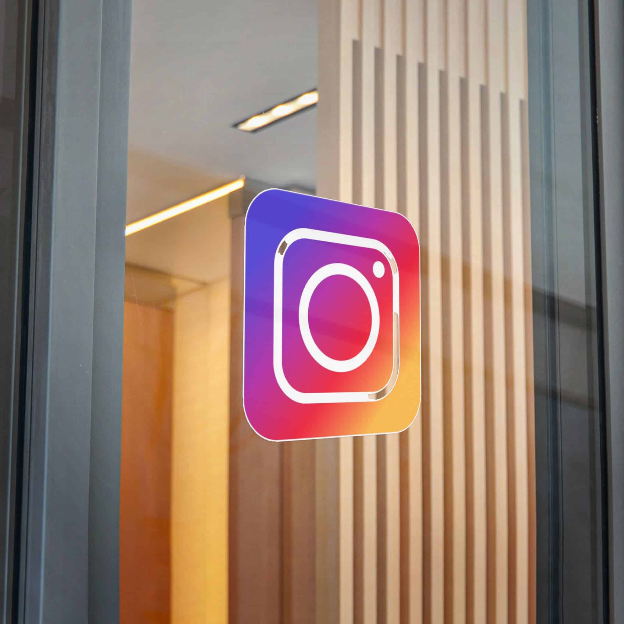 Instagram Icon Die Cut Stickers Dtf - Image 30