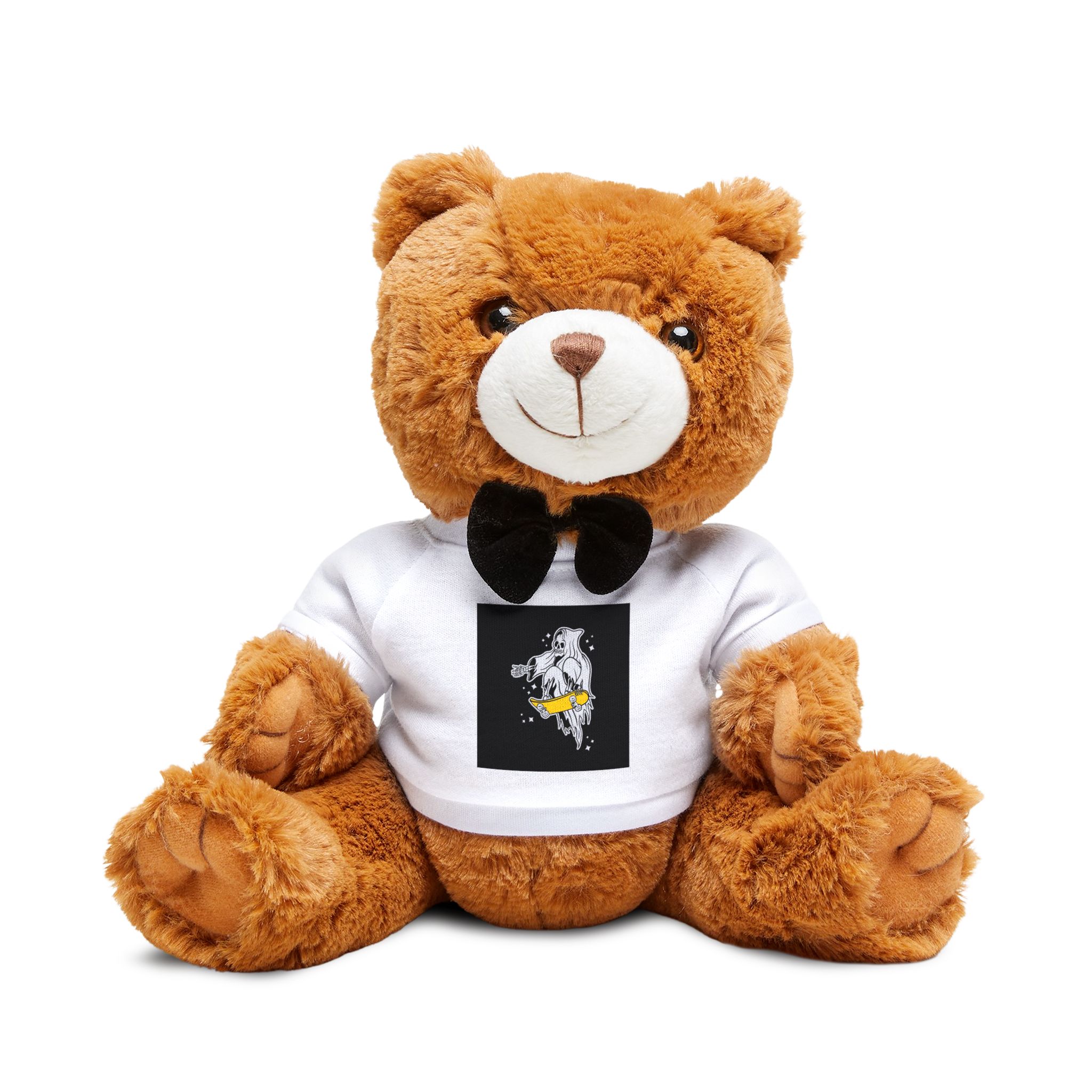Death Skate Teddy Bear With T Shirt