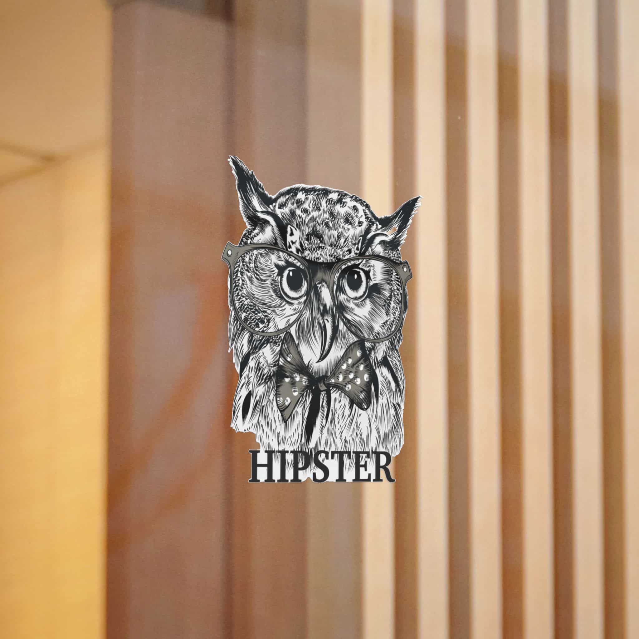 Hipster 1 Die Cut Stickers Dtf - Image 6