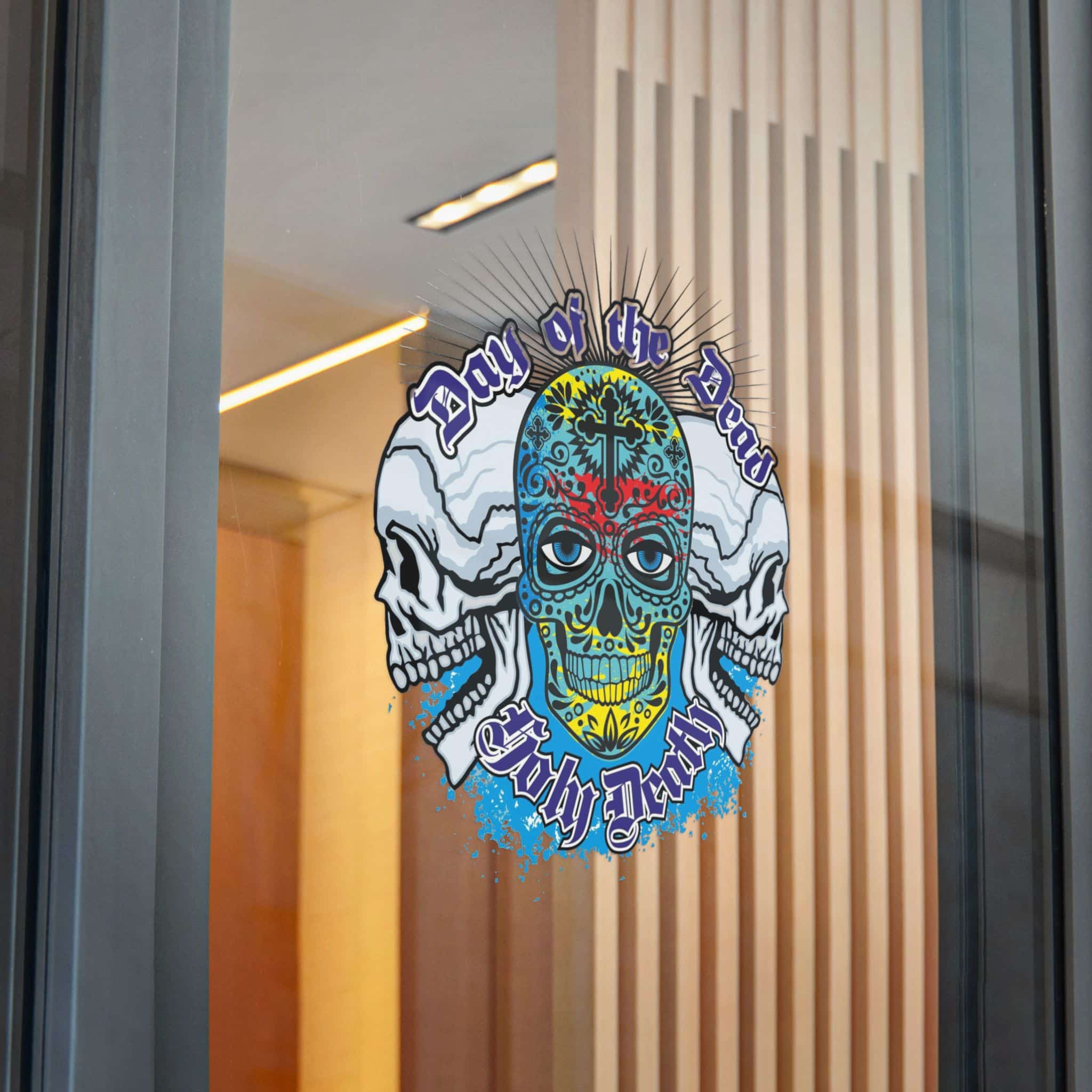 Holy Death Day Dead Mexican Sugar Skull Grunge Vintage Design T Shirts Die Cut Stickers Dtf - Image 32