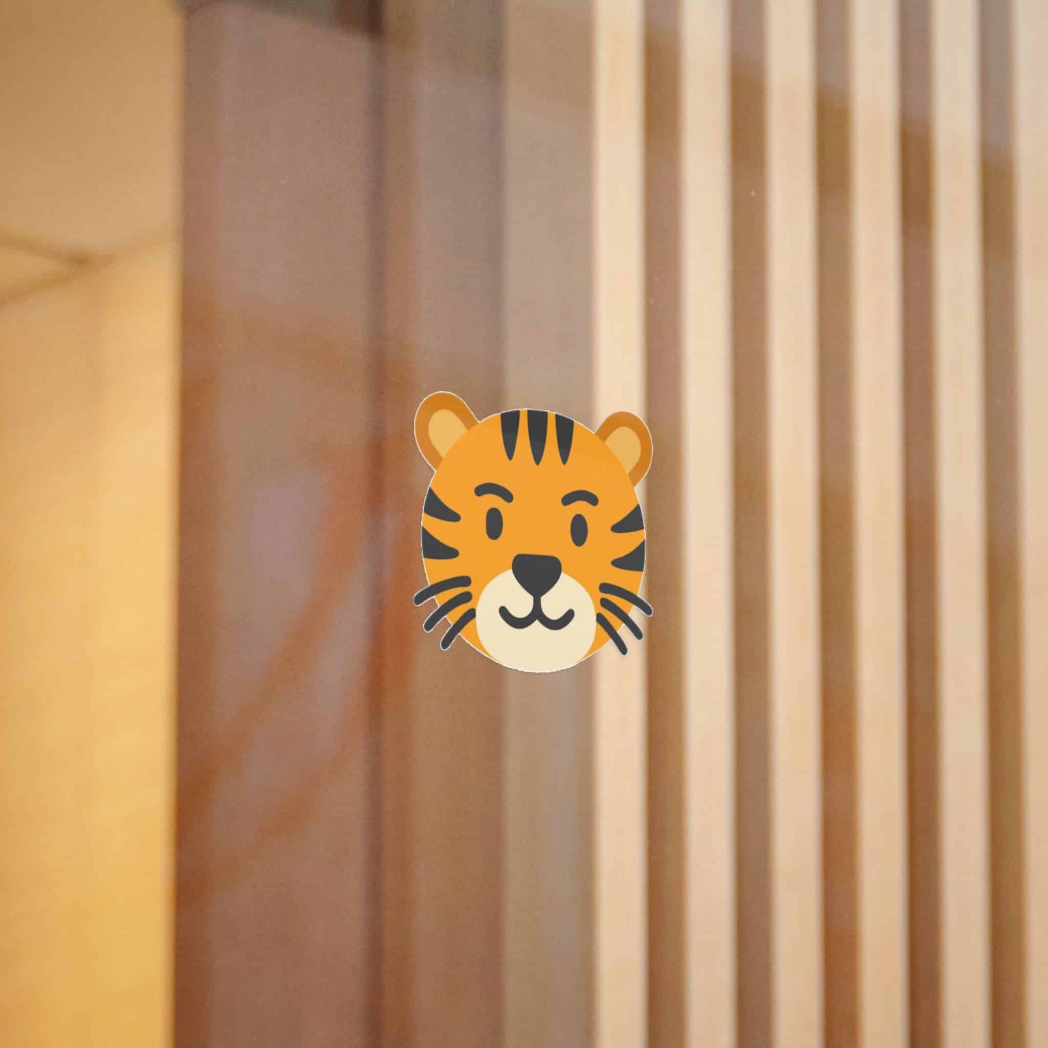 Tiger Die Cut Stickers Dtf - Image 6