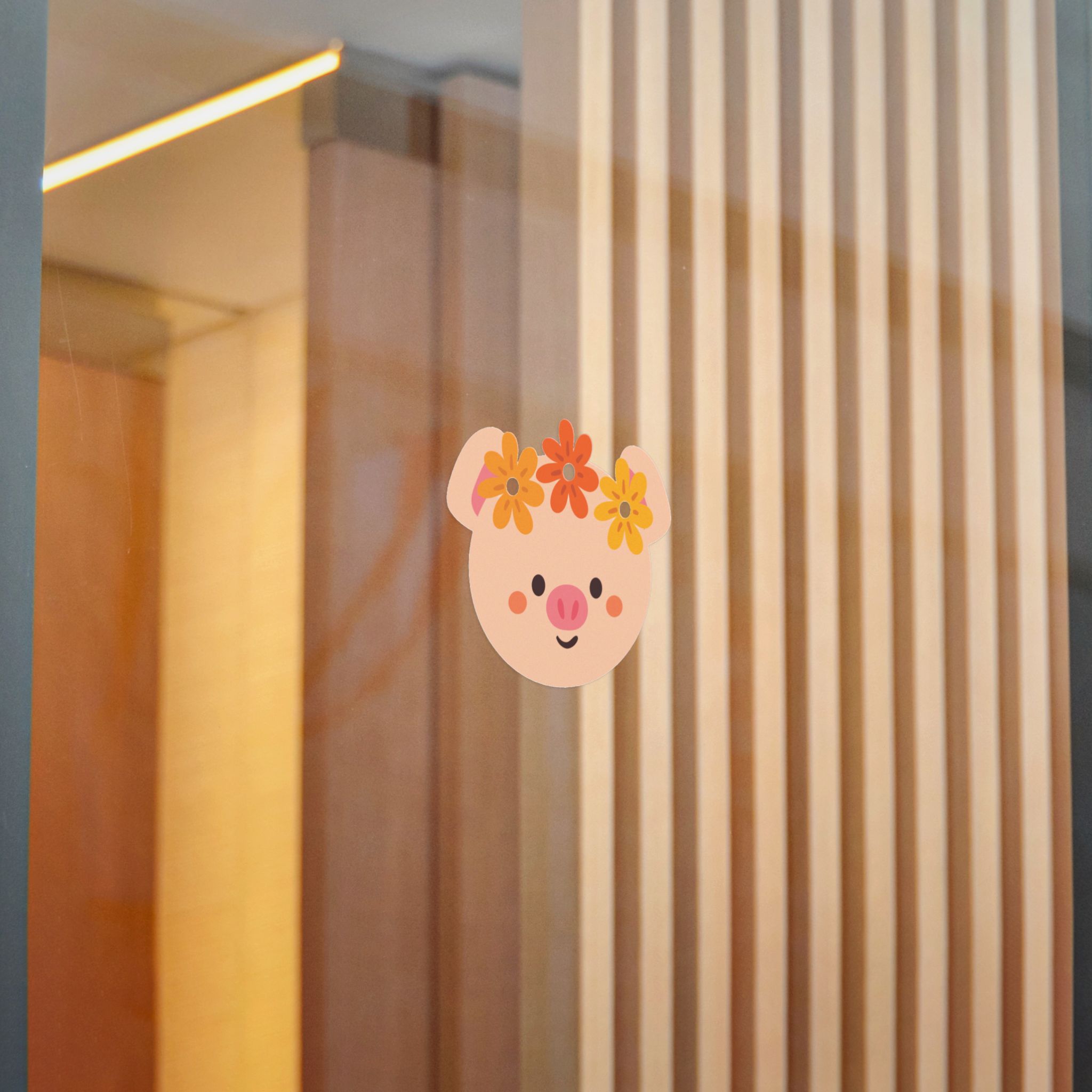 Cute Cartoon Art Nursery Room Decor(5) Die Cut Stickers Dtf - Image 14