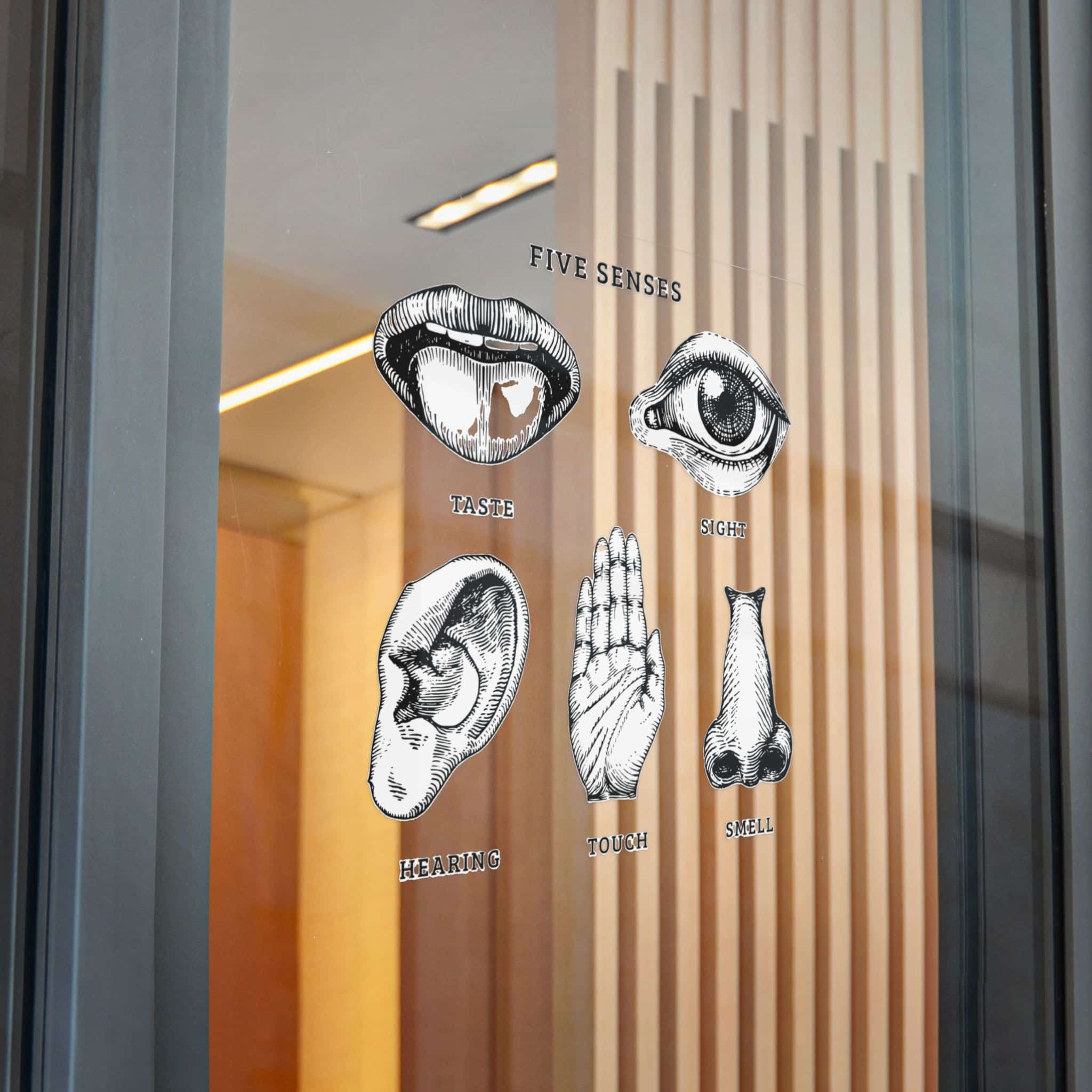 Five Senses Die Cut Stickers Dtf - Image 31