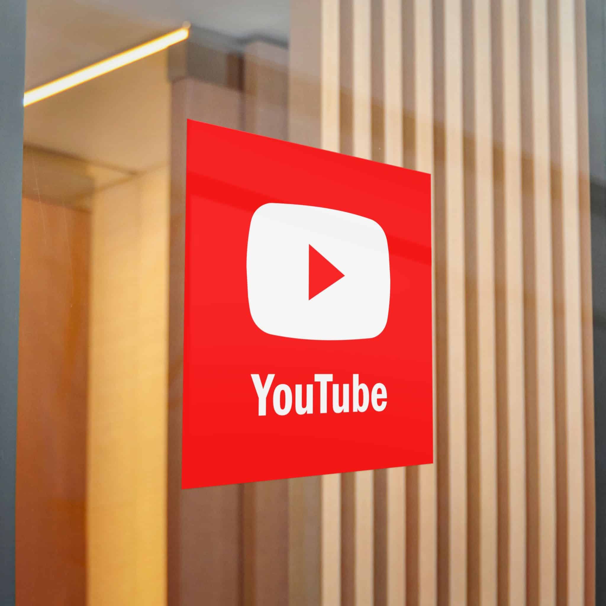 Youtube Die Cut Stickers Dtf - Image 22
