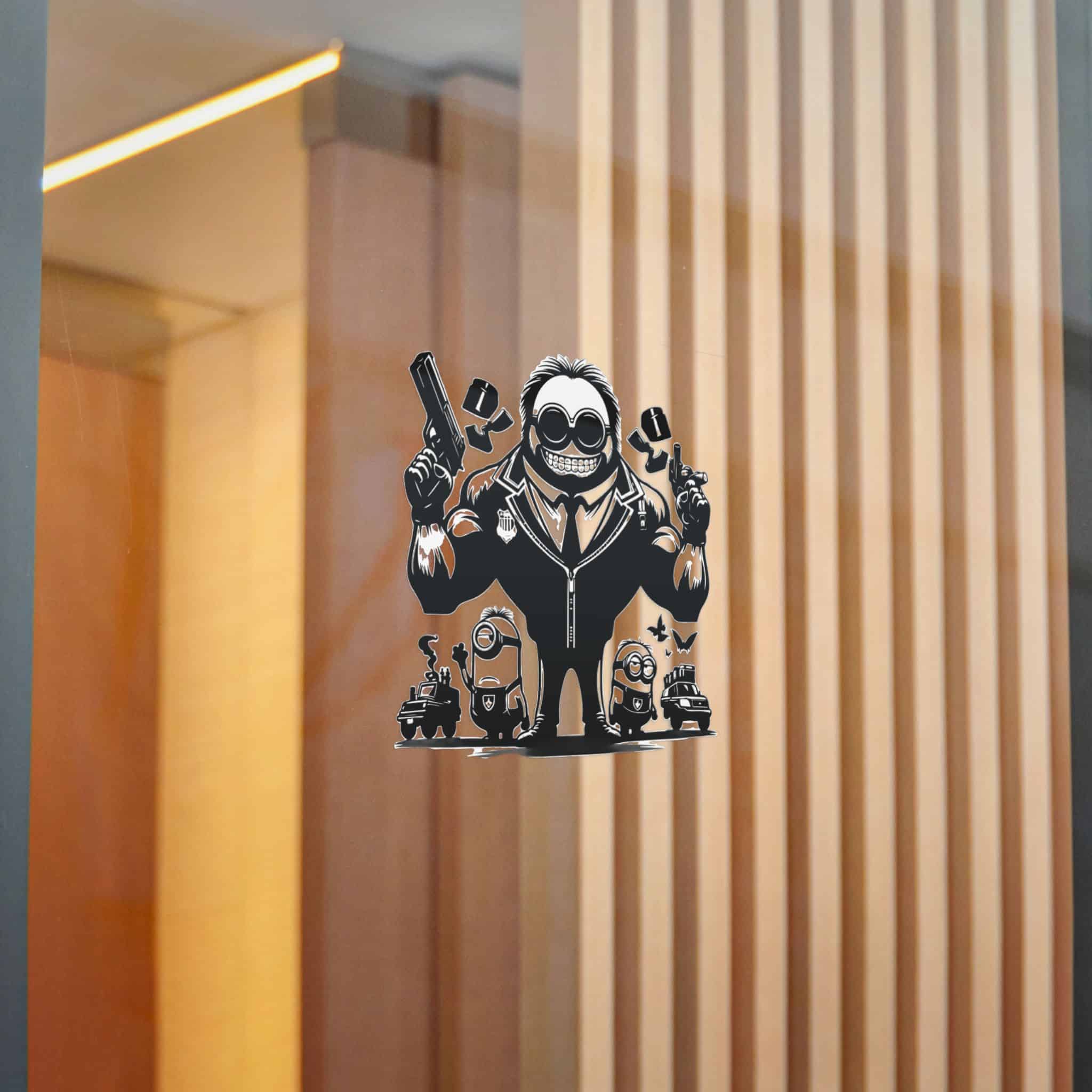 Silhouettes Despicable Me Vector Die Cut Stickers Dtf - Image 16