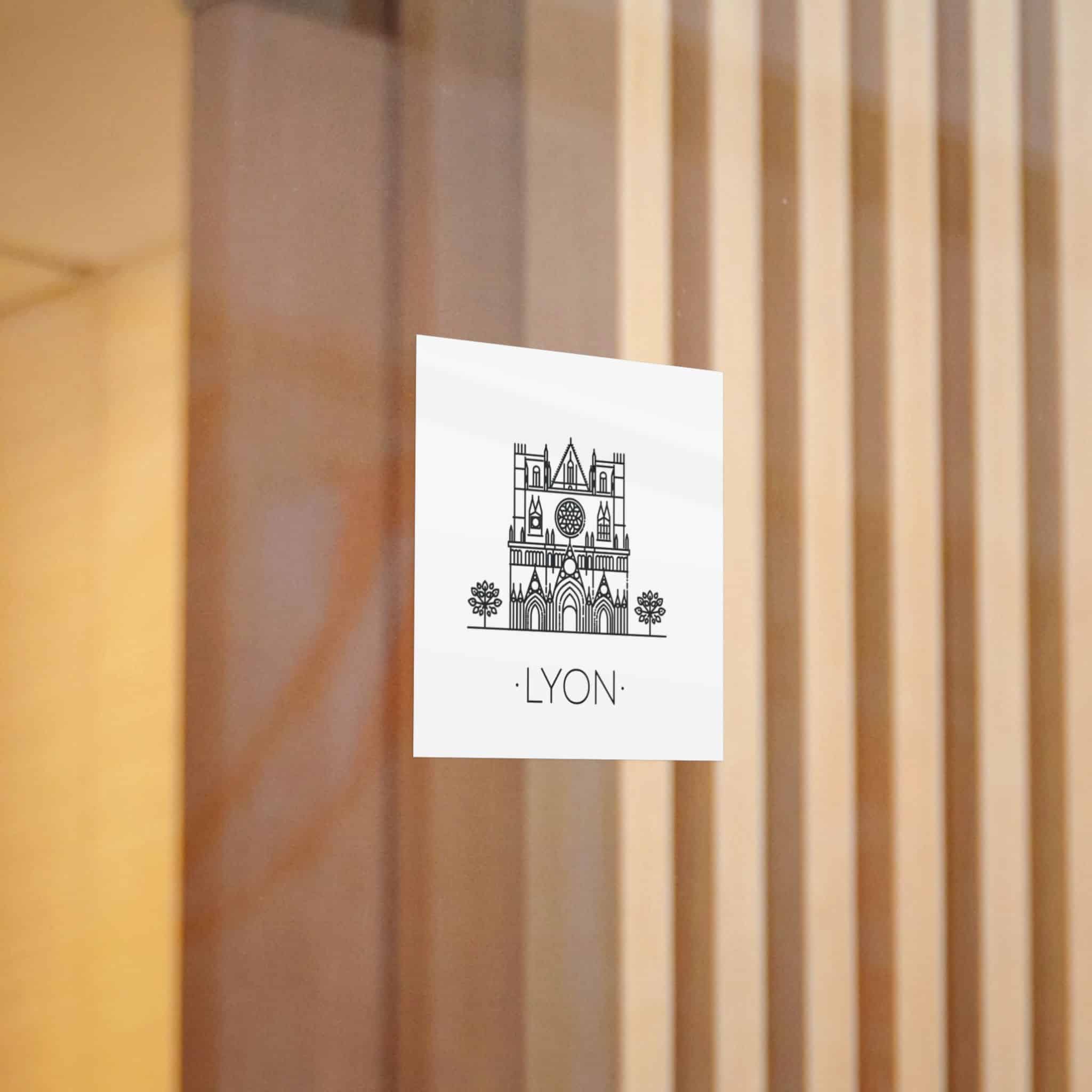 Lyon Die Cut Stickers Dtf - Image 10