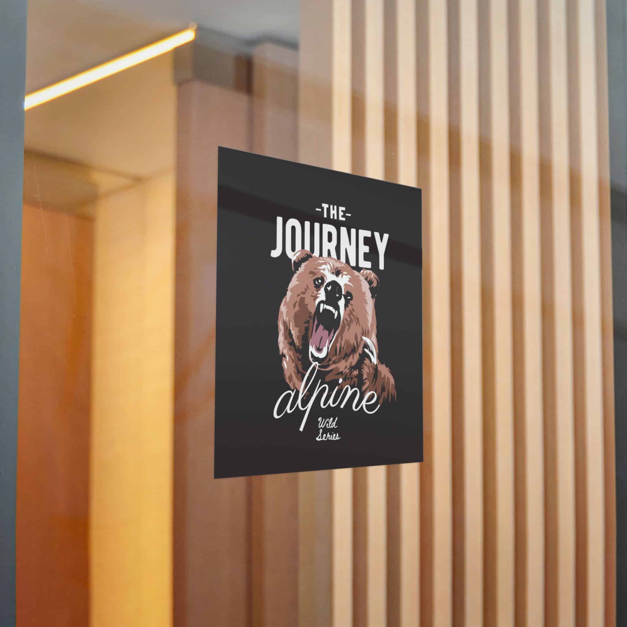 The Journey Alpine Die Cut Stickers Dtf - Image 20