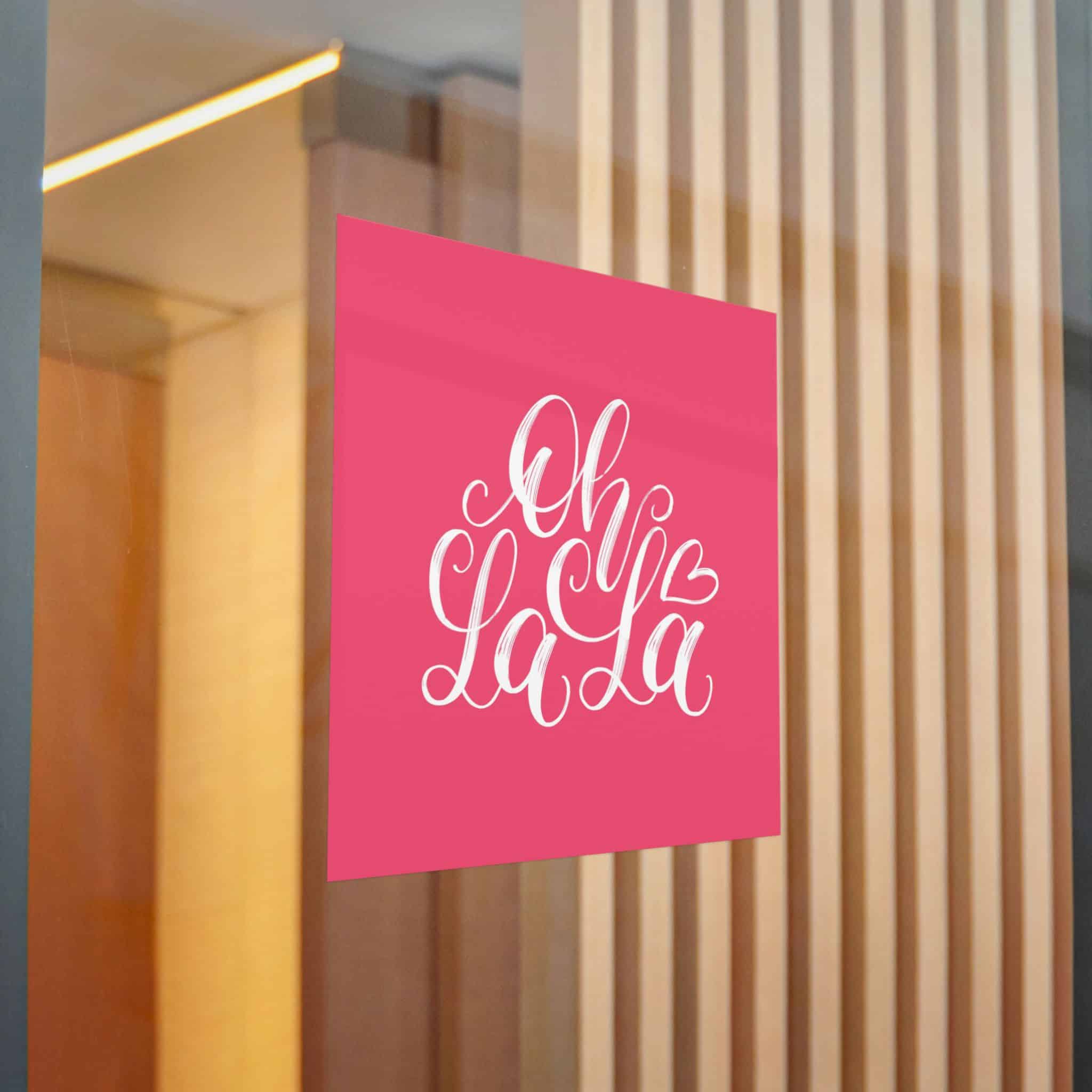 Oh La La Die Cut Stickers Dtf - Image 22