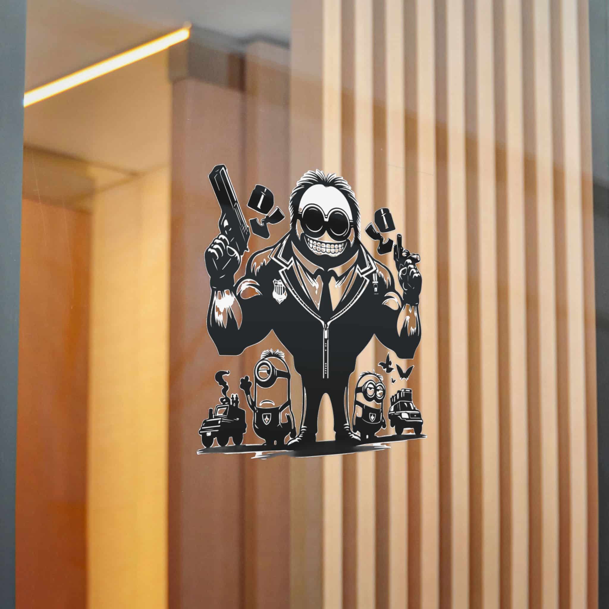 Silhouettes Despicable Me Vector Die Cut Stickers Dtf - Image 22
