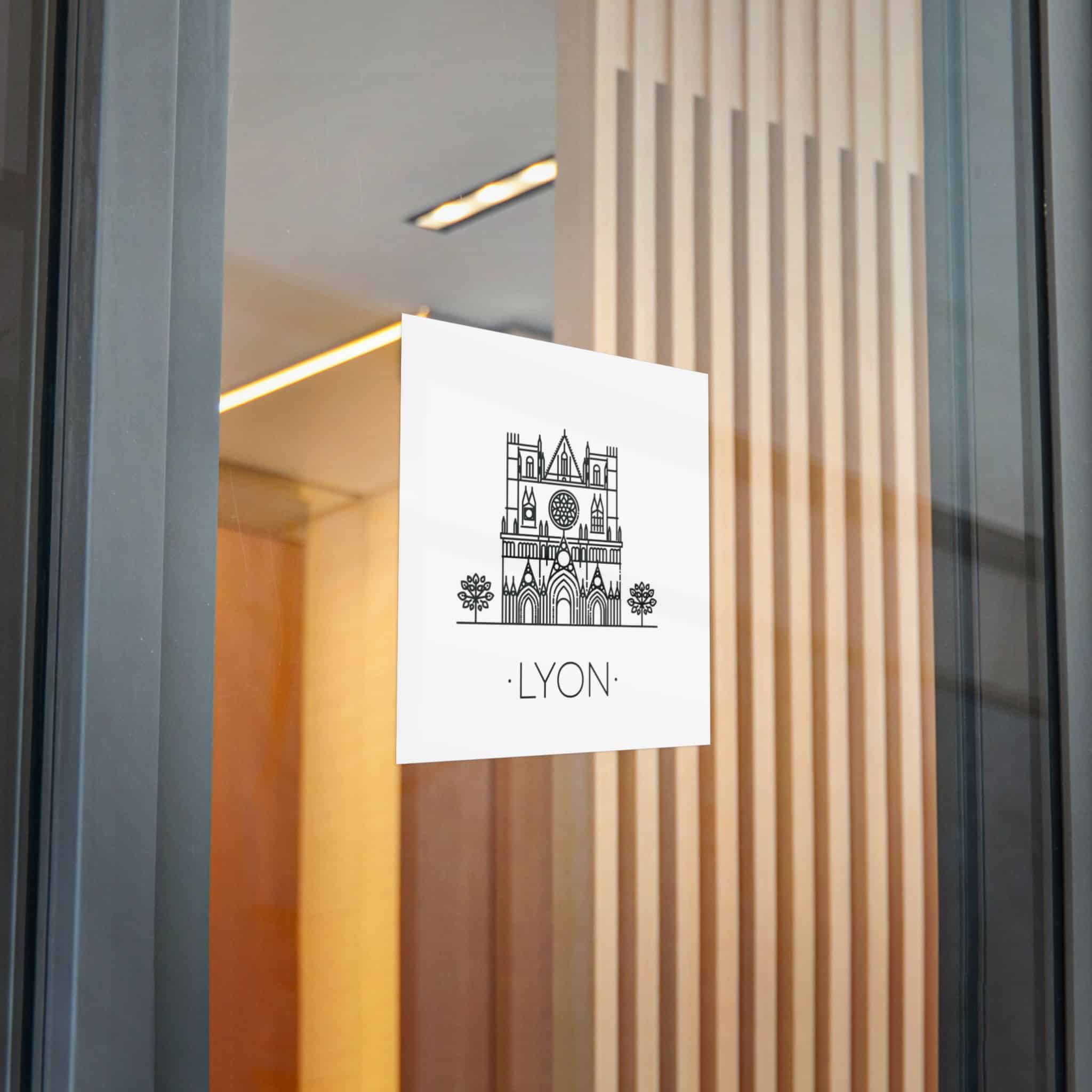 Lyon Die Cut Stickers Dtf - Image 26