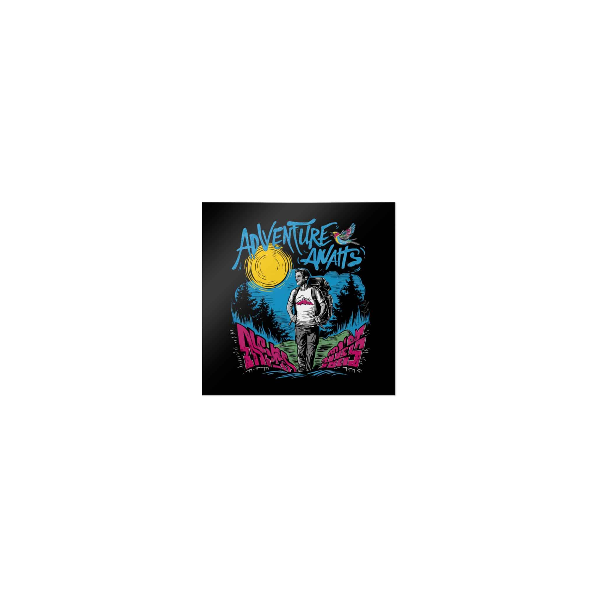 Adventure Awaits Die Cut Stickers Dtf - Image 17