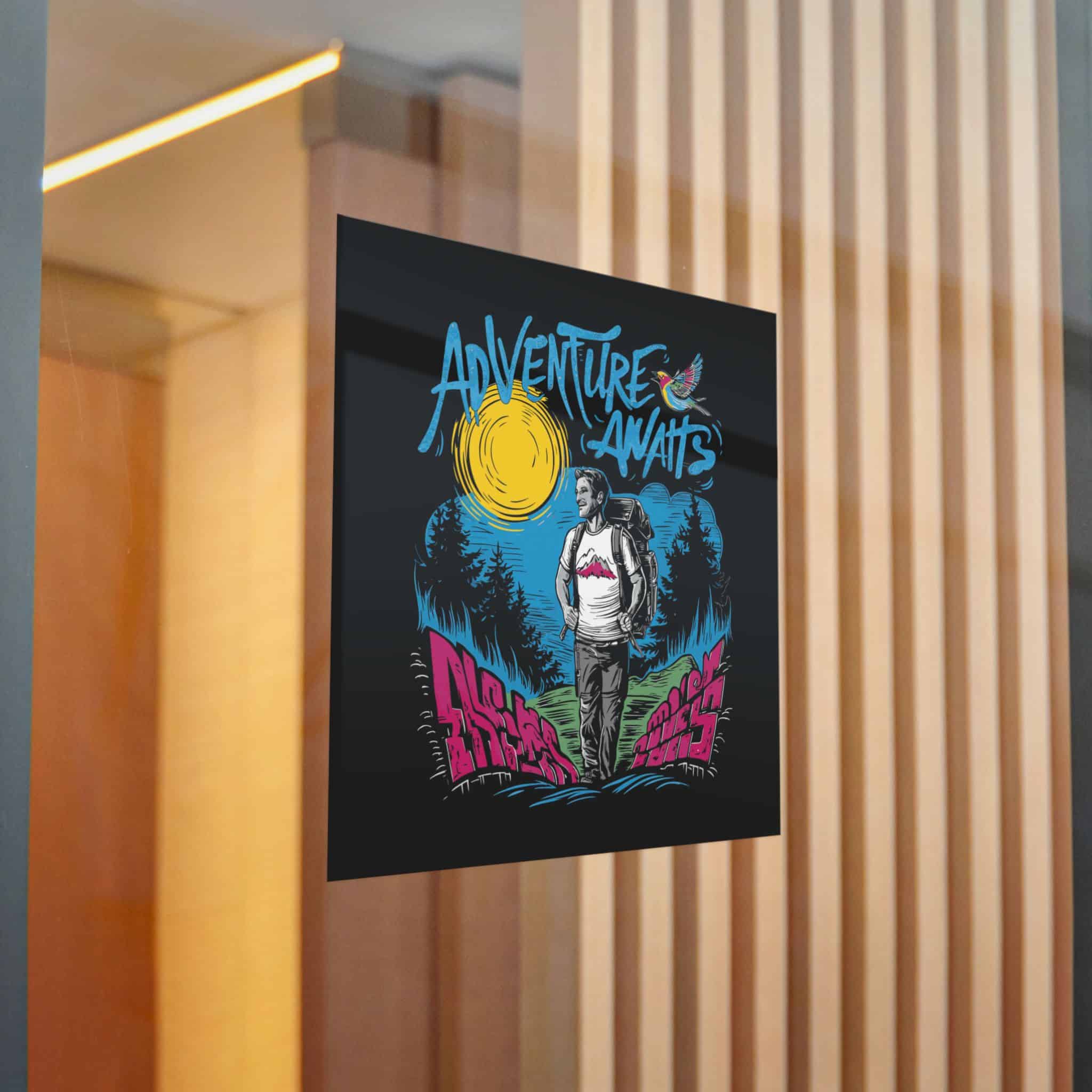 Adventure Awaits Die Cut Stickers Dtf - Image 22