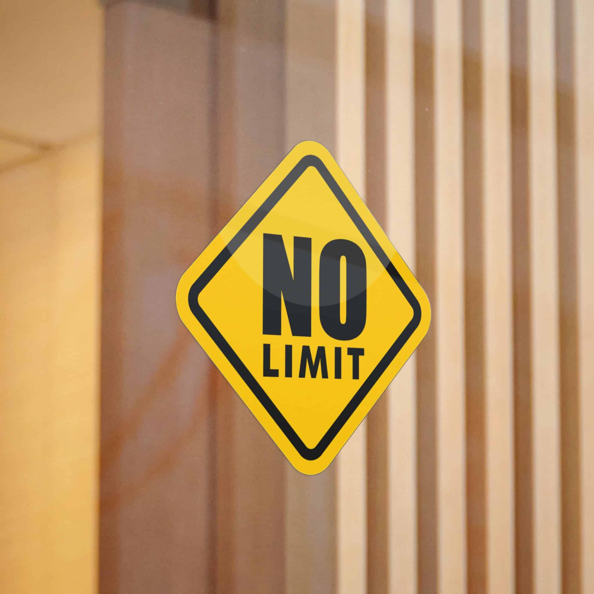 No Limit Die Cut Stickers Dtf - Image 12