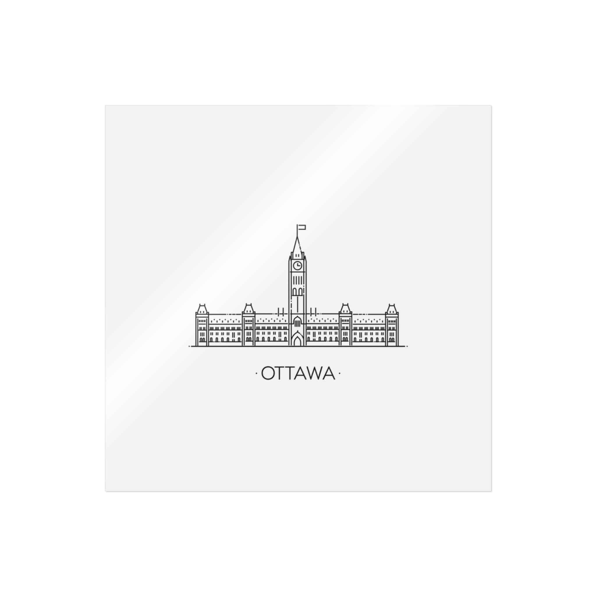 Ottawa S Die Cut Stickers Dtf - Image 5