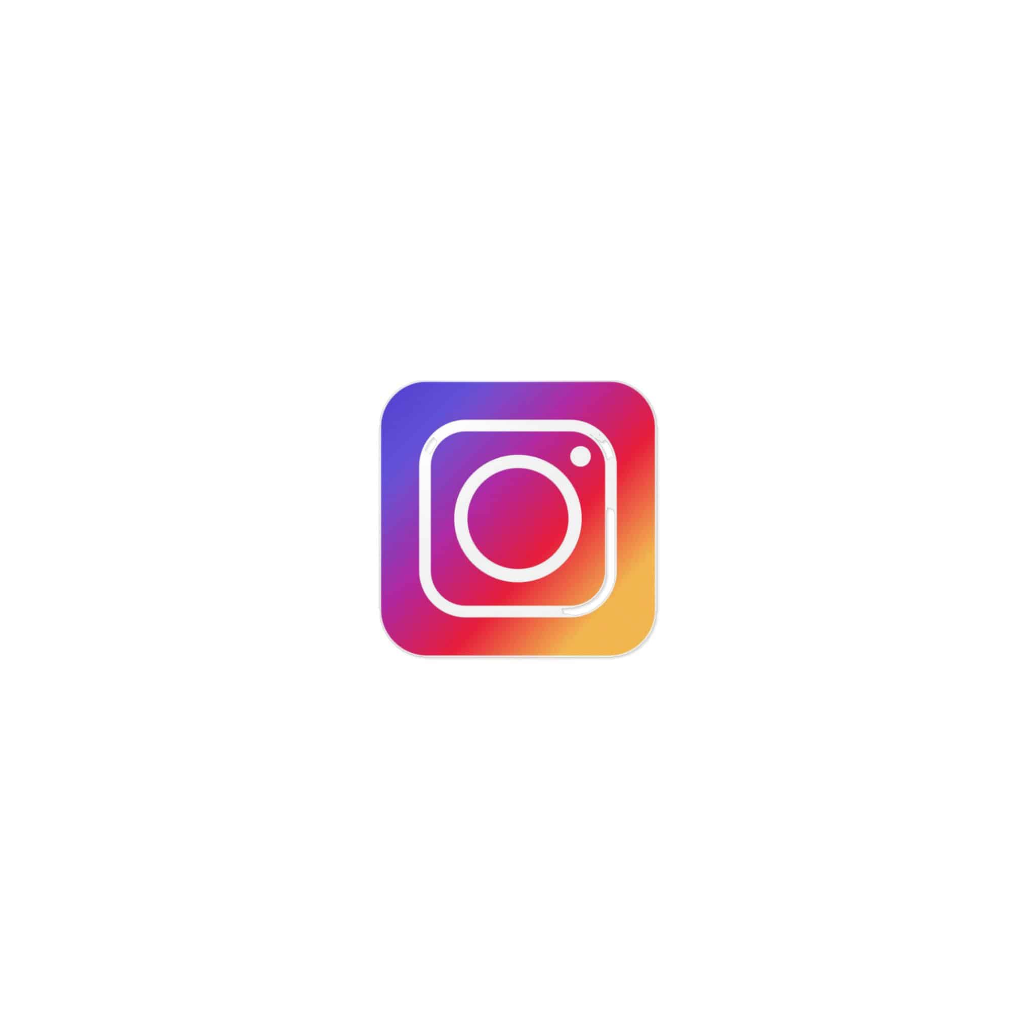Instagram Icon Die Cut Stickers Dtf - Image 9