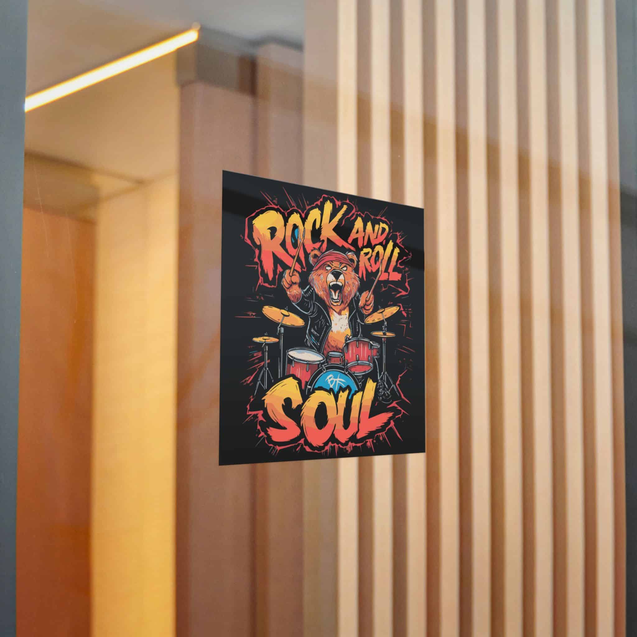 Rock and Roll Soul Die Cut Stickers Dtf - Image 16