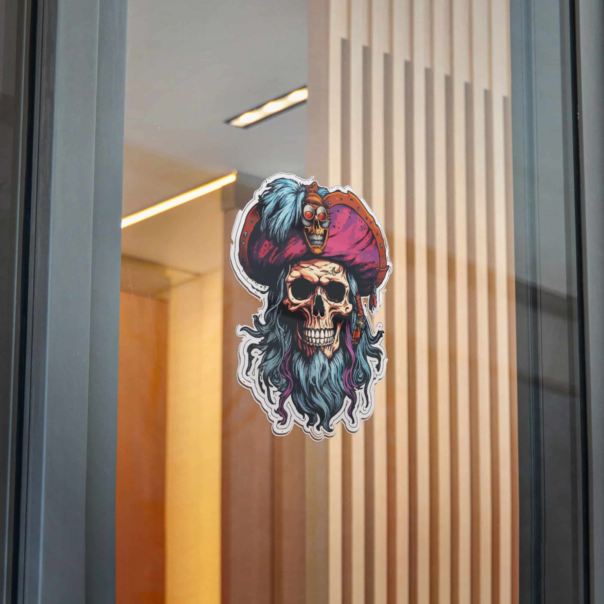 Skull Pirate Die Cut Stickers Dtf - Image 28