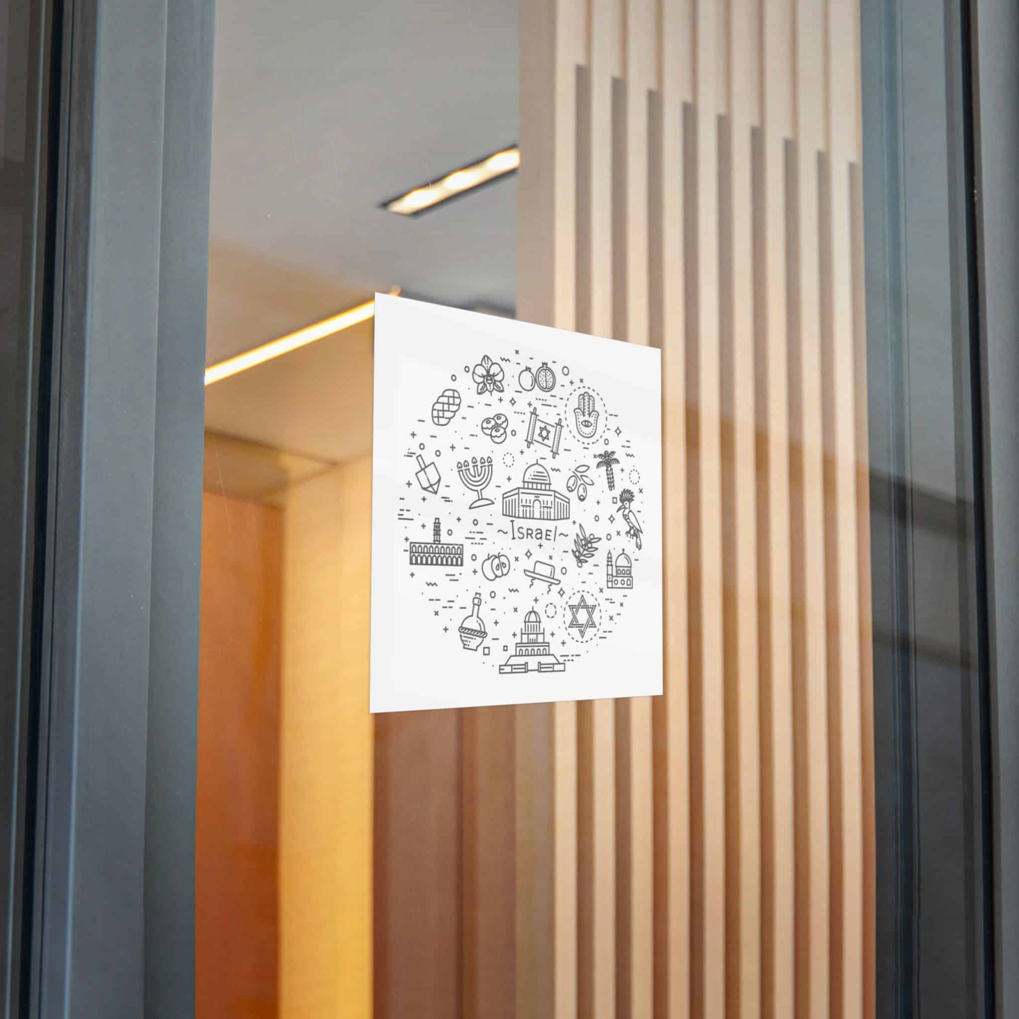 Israel Die Cut Stickers Dtf - Image 26