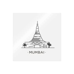 Mumbai Die Cut Stickers Dtf