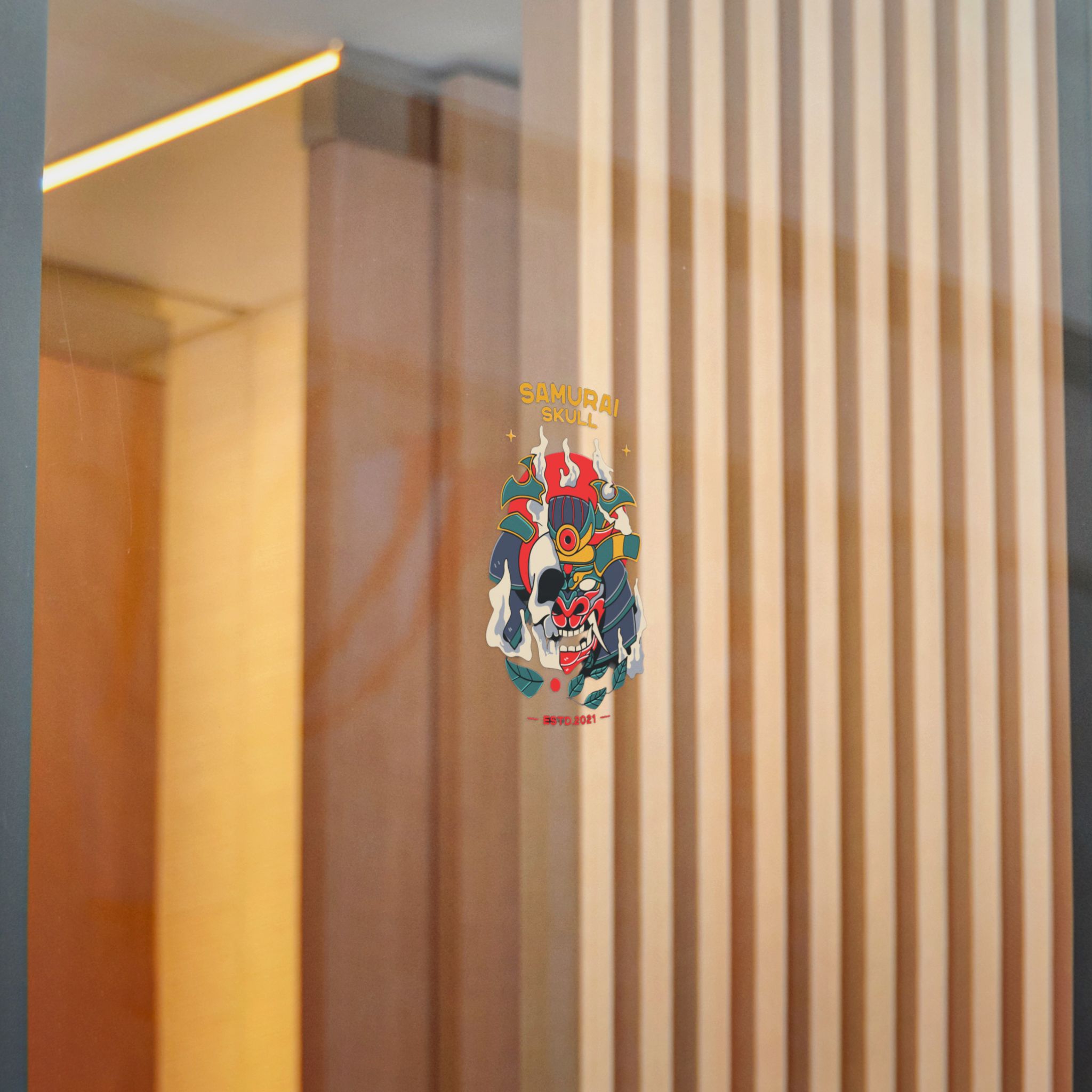Samurai Helmet 184541 Die Cut Stickers Dtf - Image 16