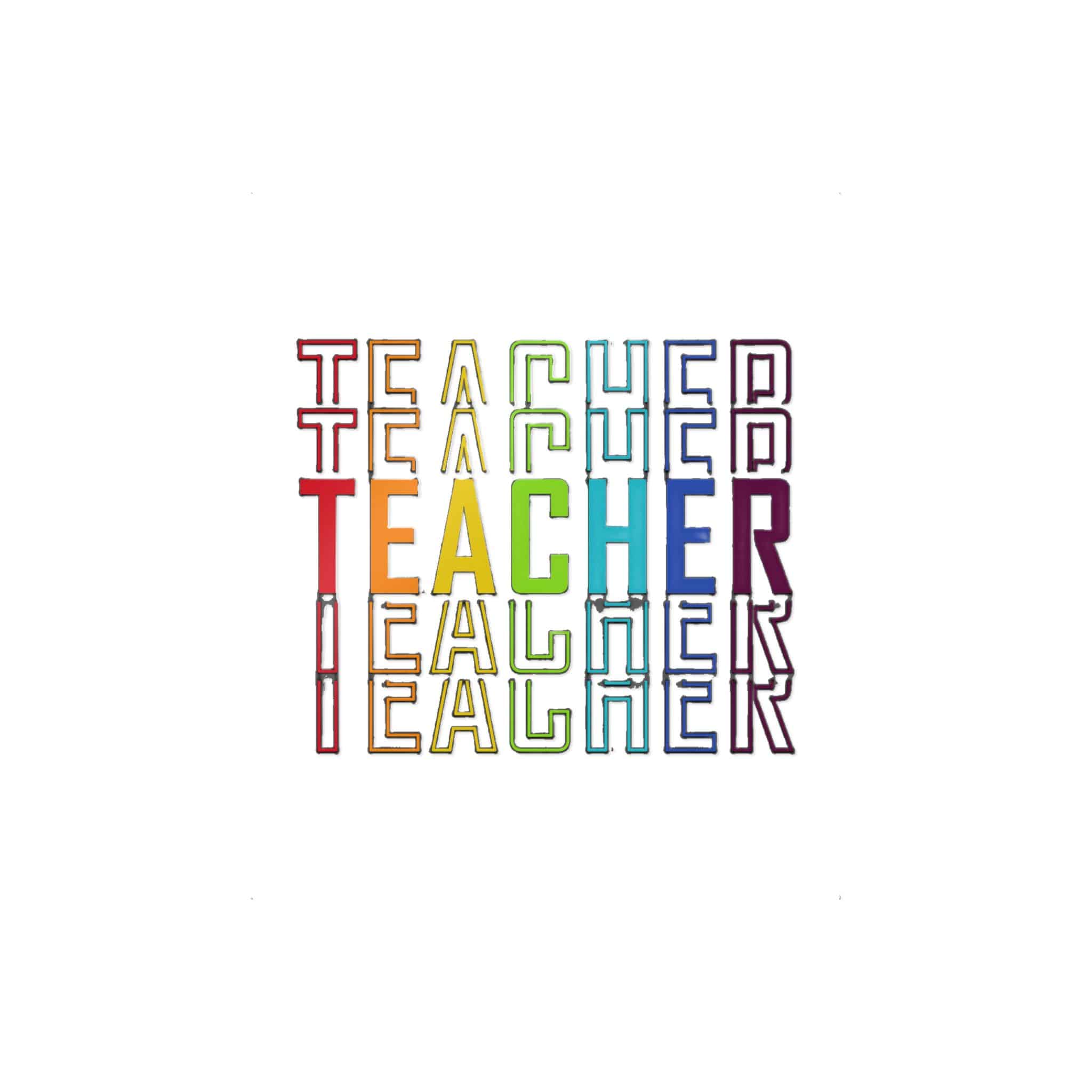 Teacher Die Cut Stickers Dtf - Image 11