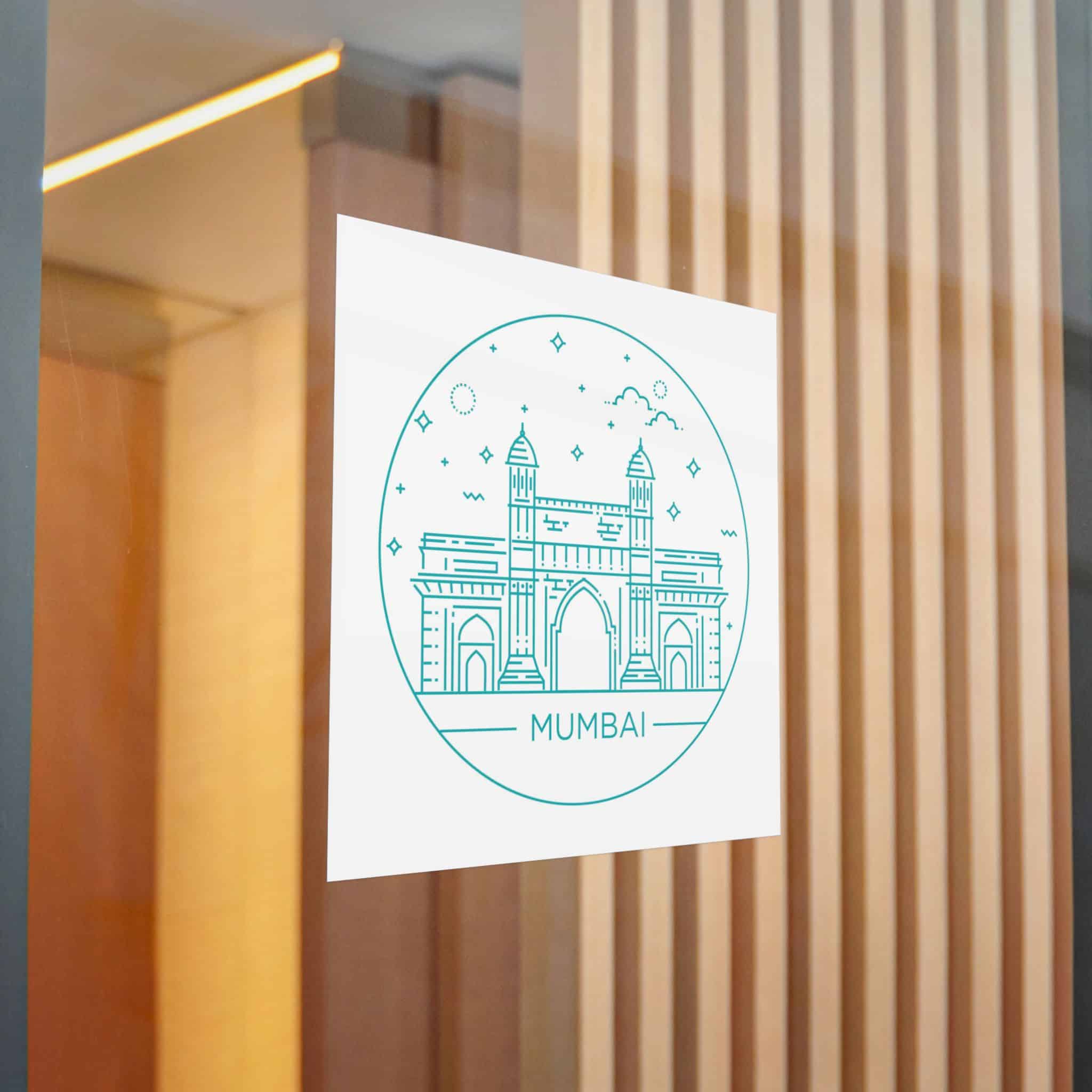 Mumbai Gateway Die Cut Stickers Dtf - Image 22