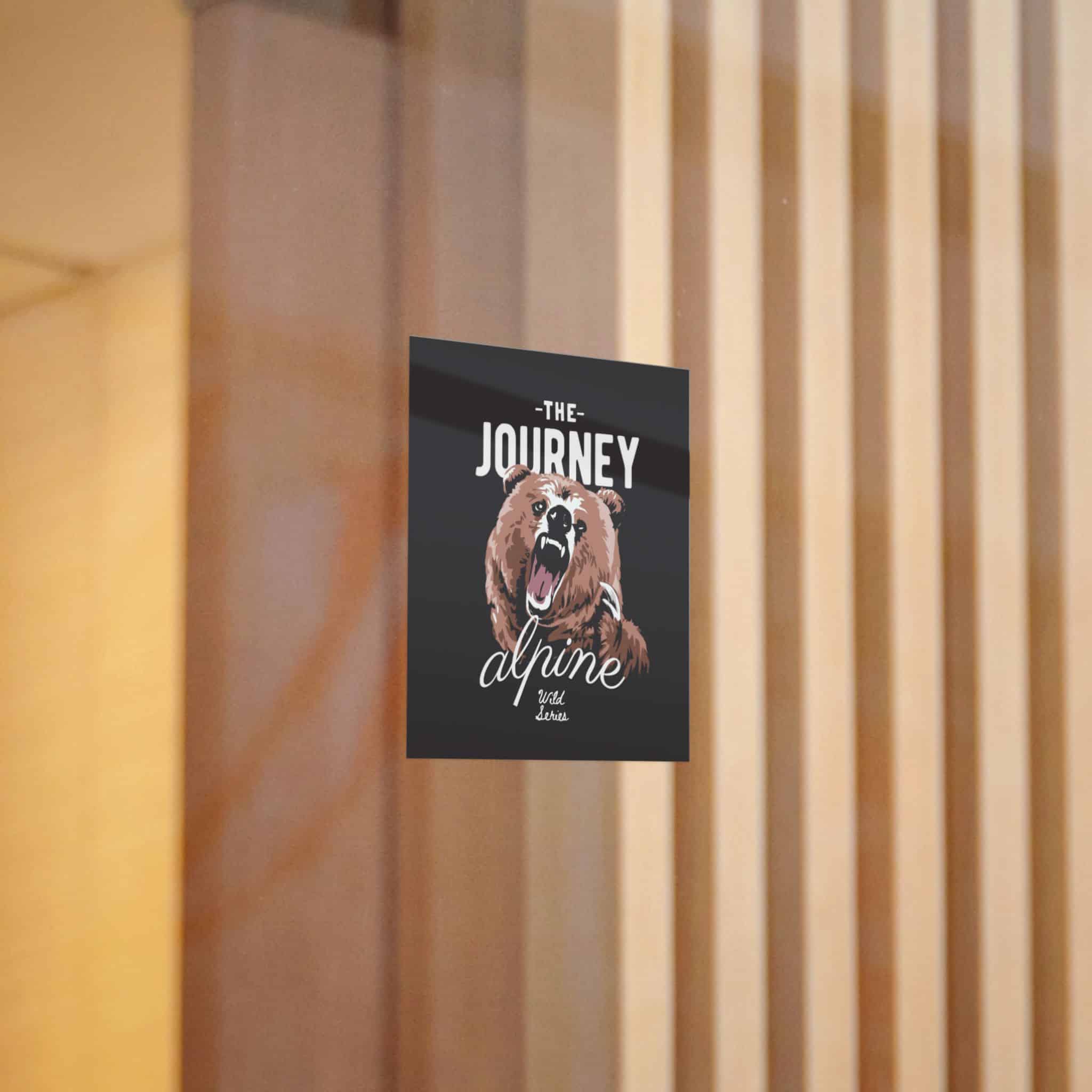 The Journey Alpine Die Cut Stickers Dtf - Image 4