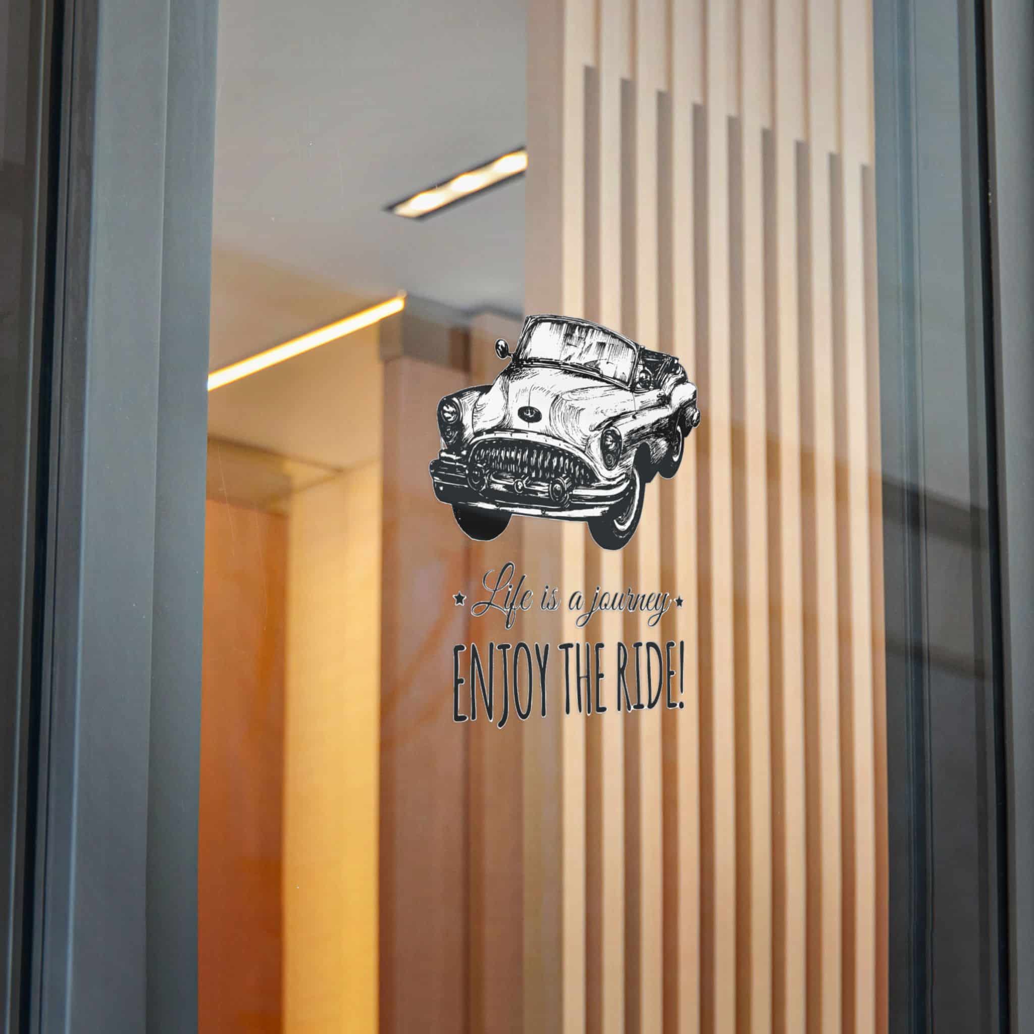 Life Is A Journey Enjoy the Ride 1 Die Cut Stickers Dtf - Image 32