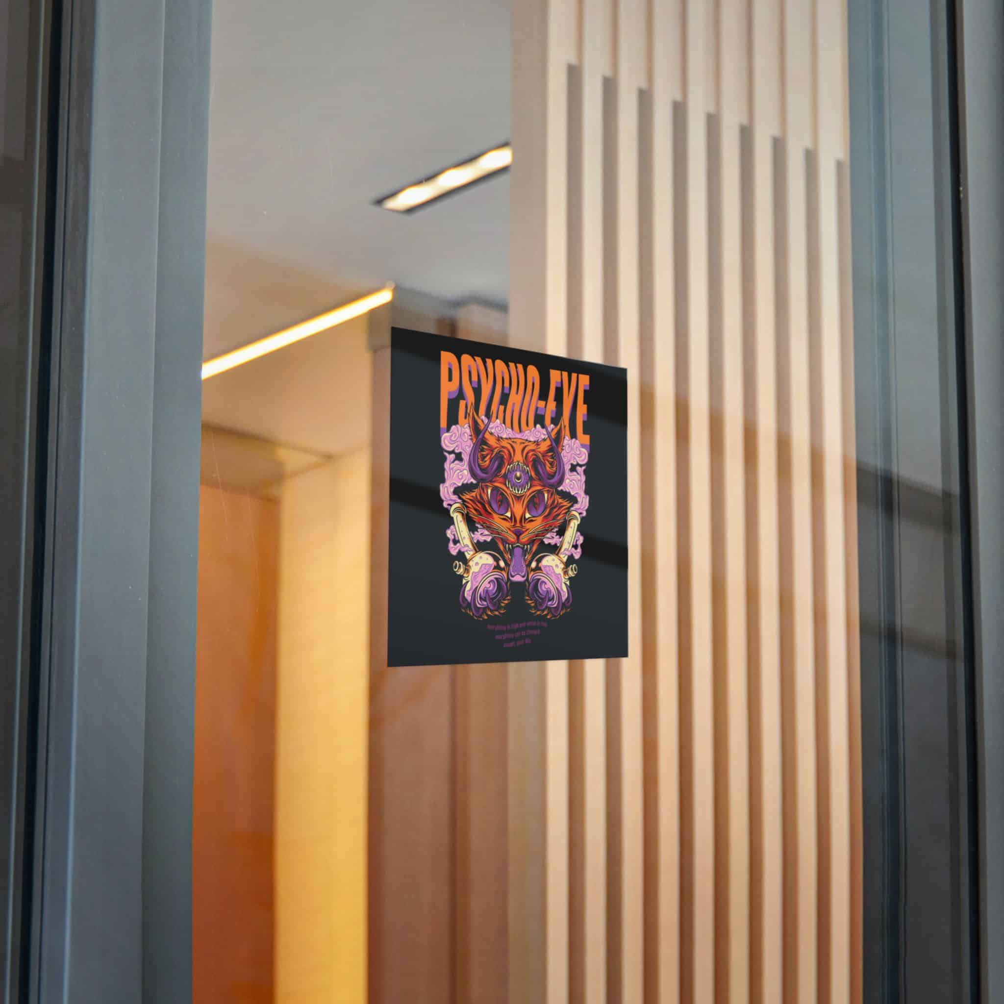 Psycho Eye Die Cut Stickers Dtf - Image 24