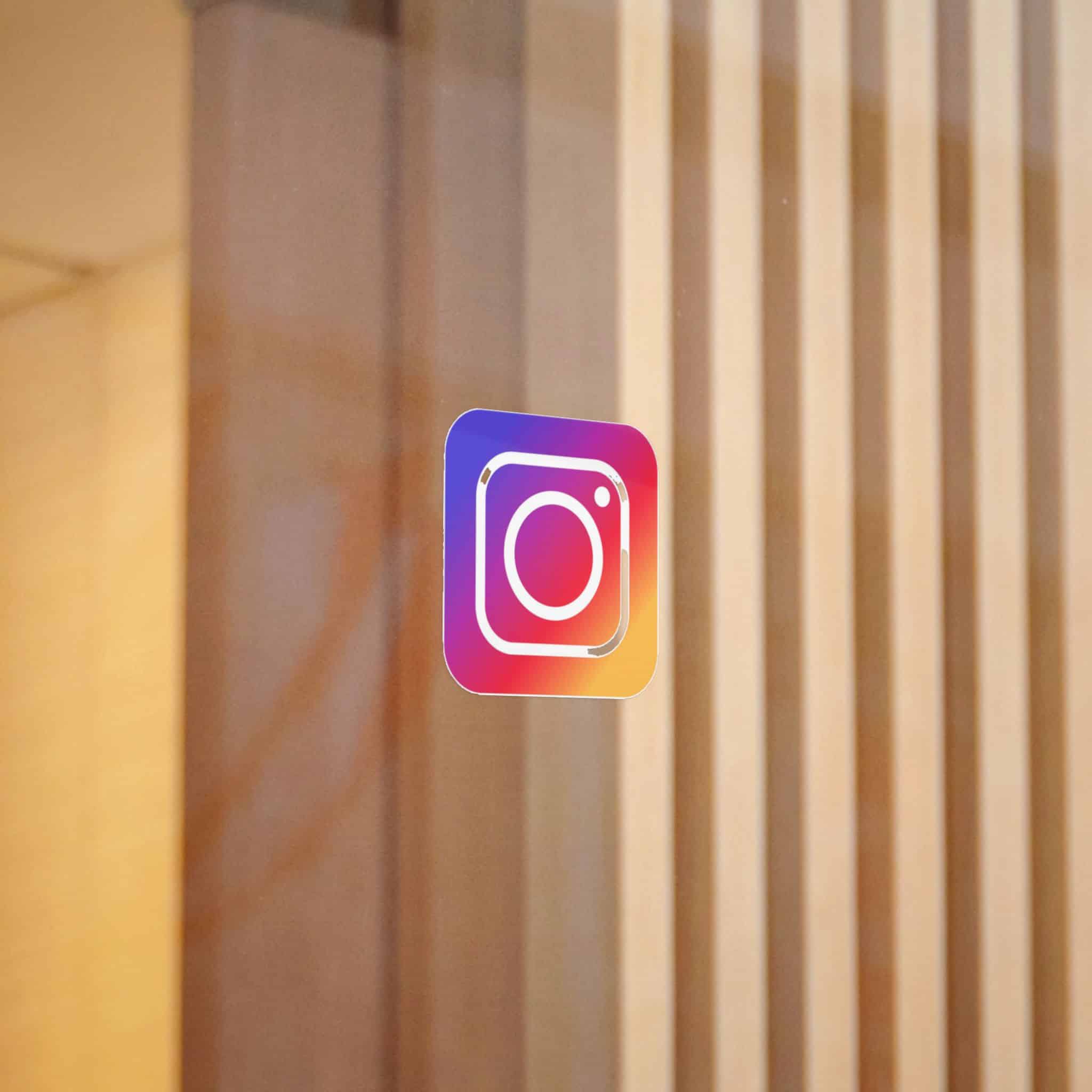 Instagram Icon Die Cut Stickers Dtf - Image 4