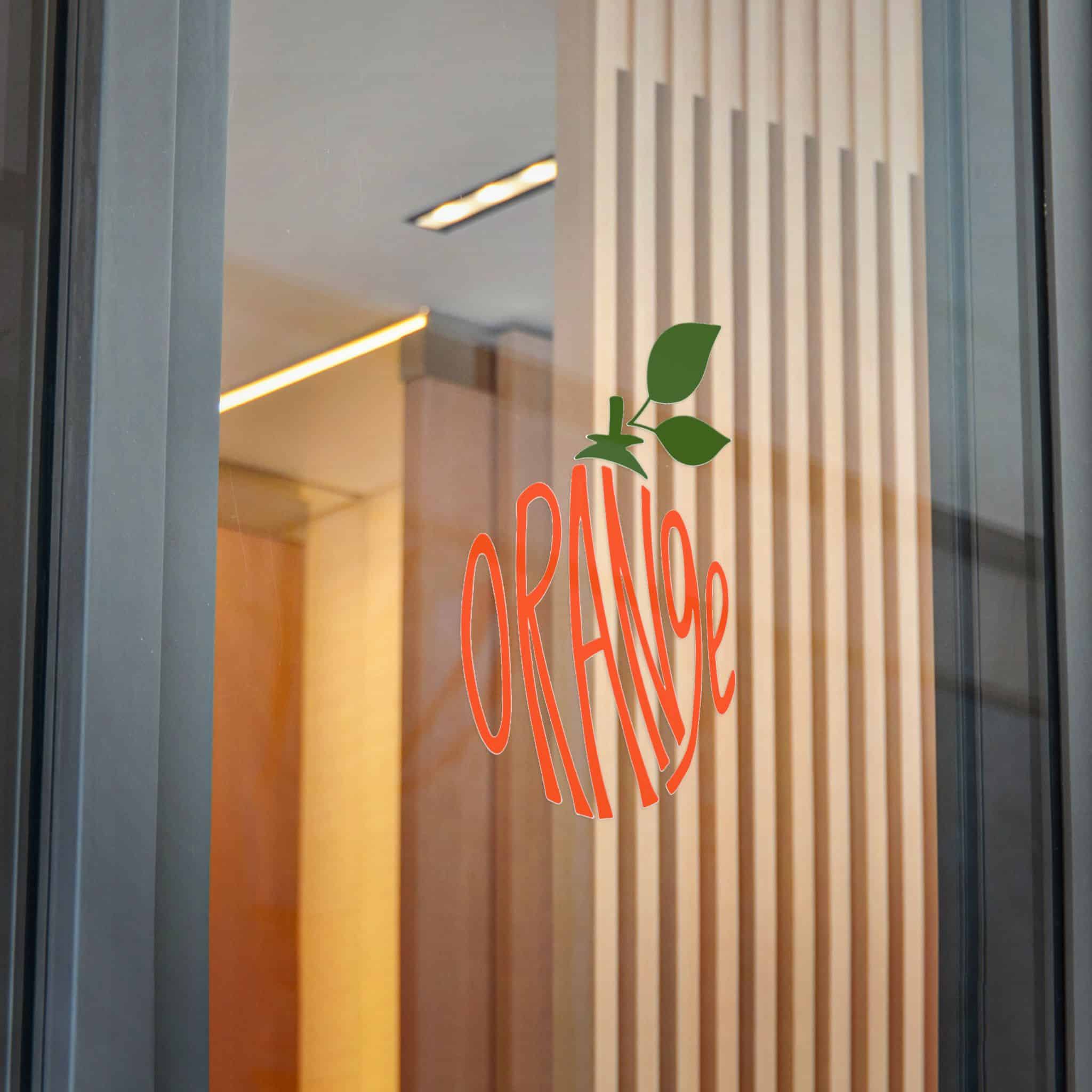 Orange Die Cut Stickers Dtf - Image 32