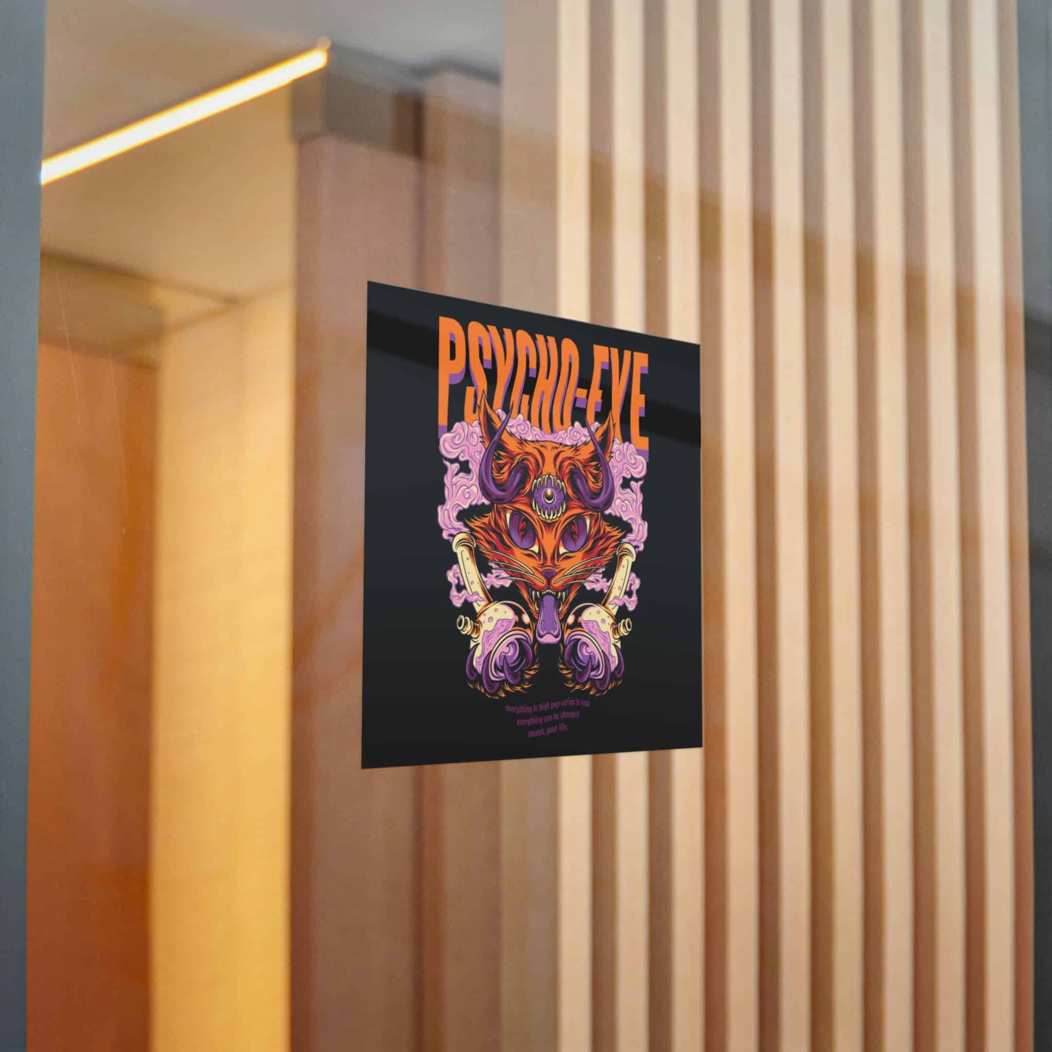 Psycho Eye Die Cut Stickers Dtf - Image 16